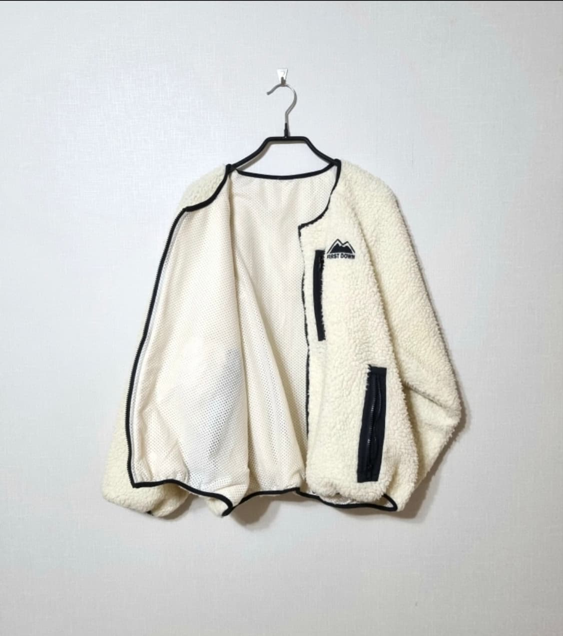 FIRST DOWN 퍼스트다운 플리스 자켓 상품이미지3