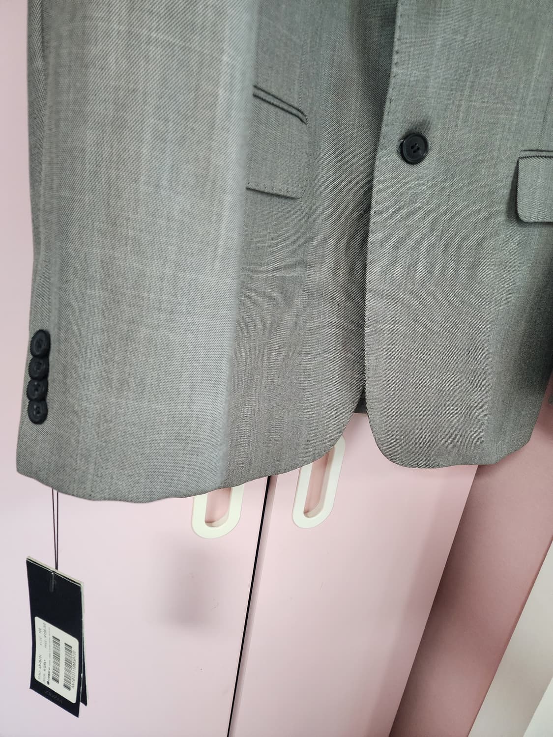 (새상품) ZIOZIA 지오지아 그레이 블레이저. 100사이즈 정장 자켓 상품이미지3