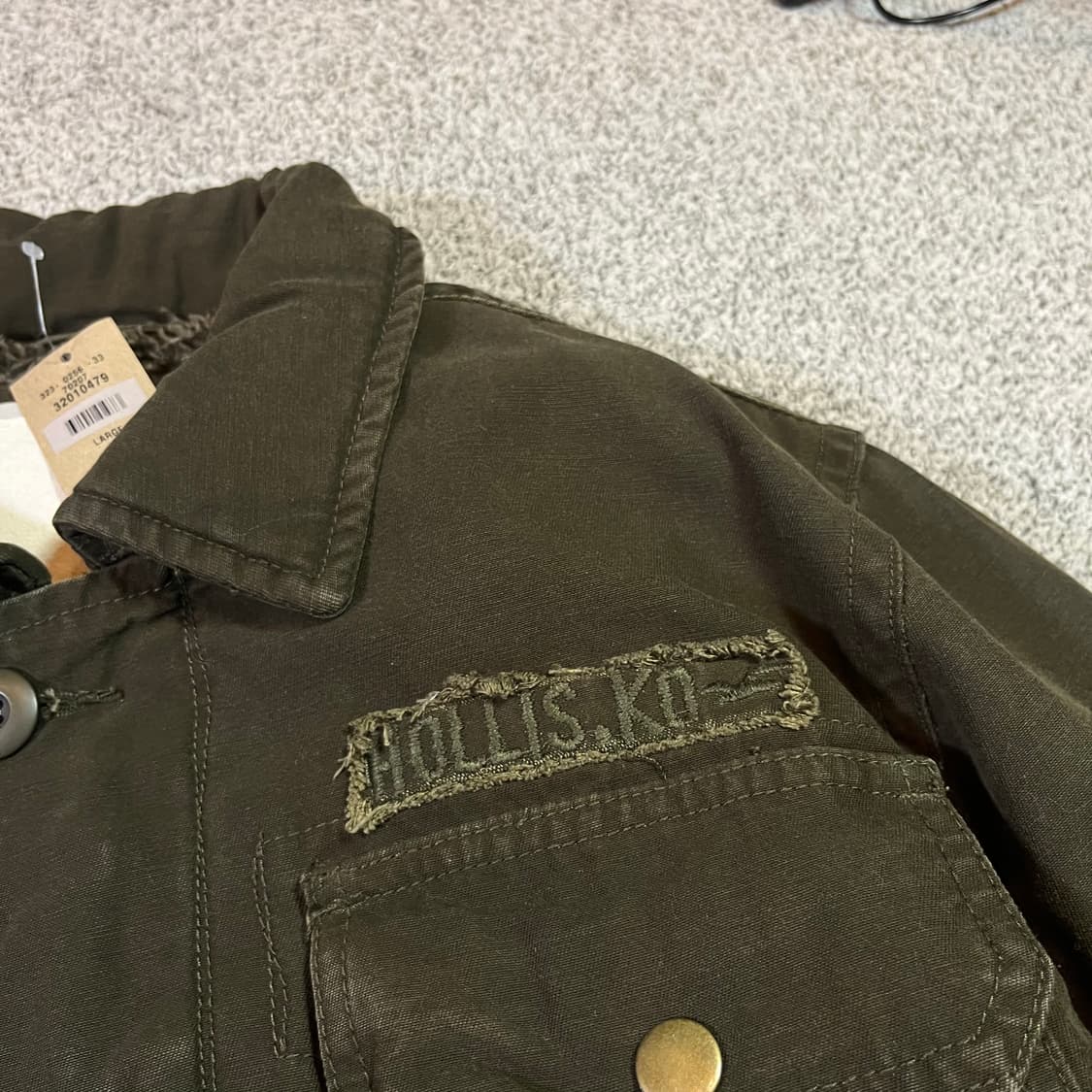 홀리스터 쉐르파 워크 자켓 상품이미지3