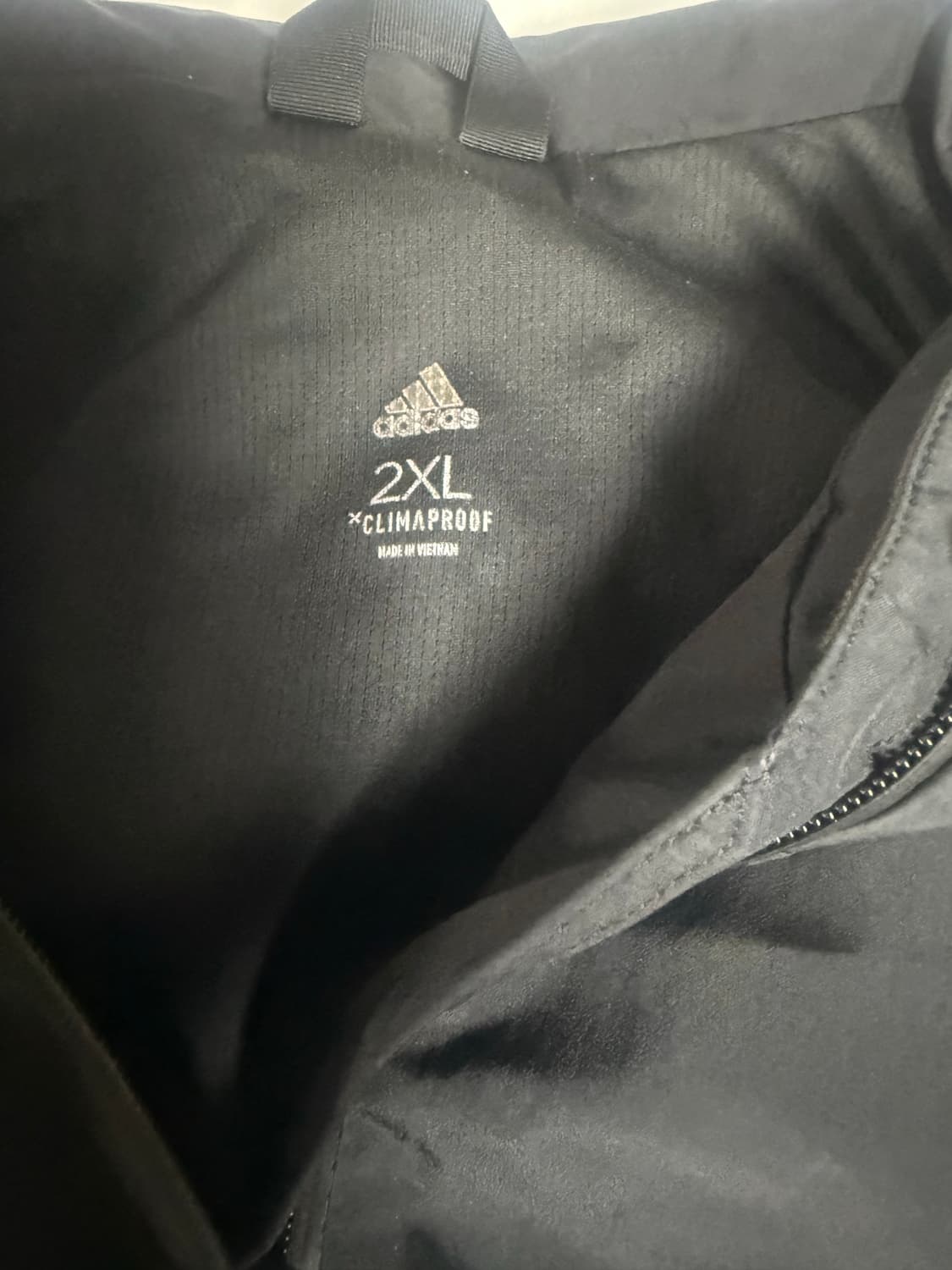 Adidas Climaproof Hood Jacket Black 2XL  상품이미지3