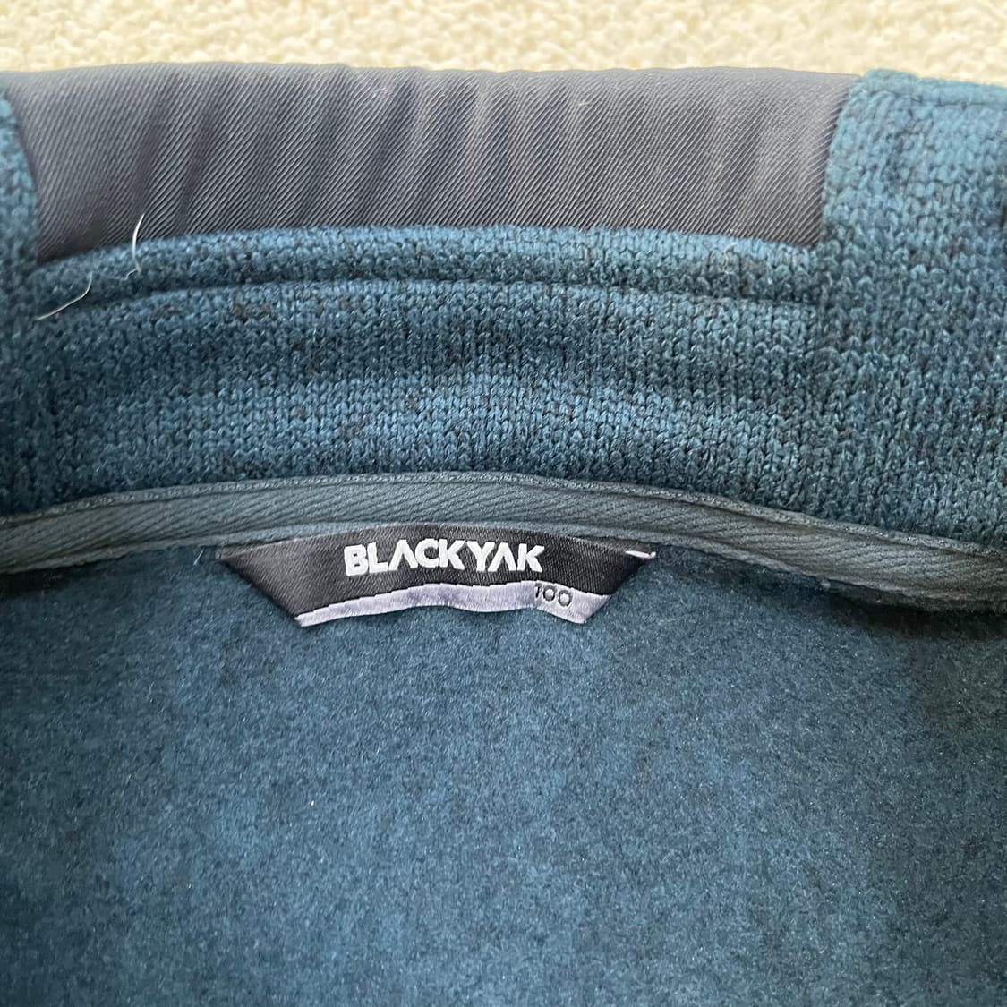 100 블랙야크 플리스 집업 자켓 0310M 상품이미지2