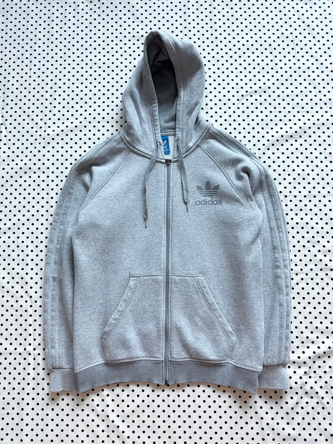 아디다스 오리지널스 파이어버드 후드집업 그레이 상품이미지1