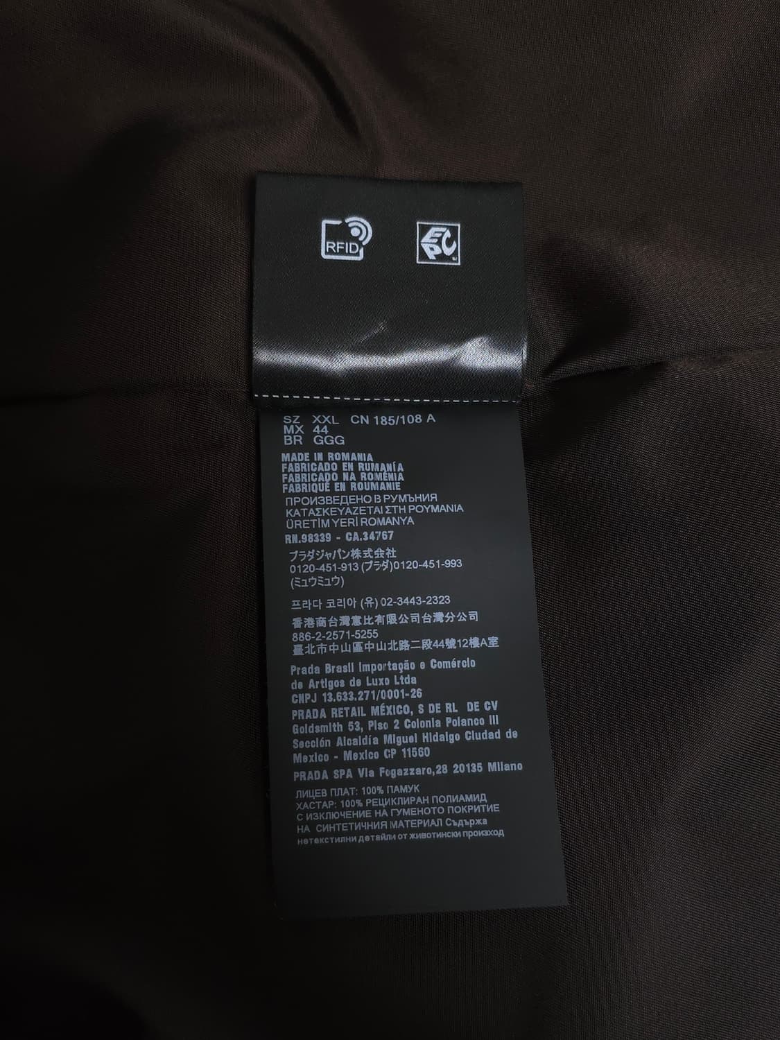 [XXL] 프라다 코듀로이 셔츠 자켓 발리(SC798) 상품이미지9