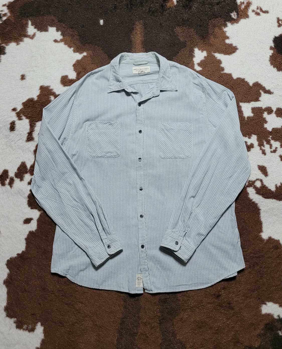 데님앤서플라이 남성용 코튼 셔츠(XXL) 상품이미지3