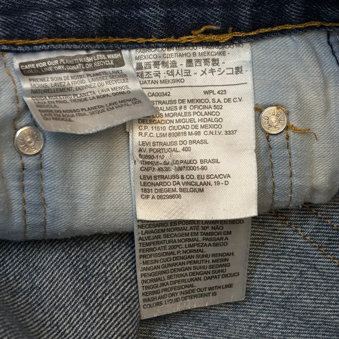 00s USA 빈티지 리바이스 550 청바지 상품이미지5