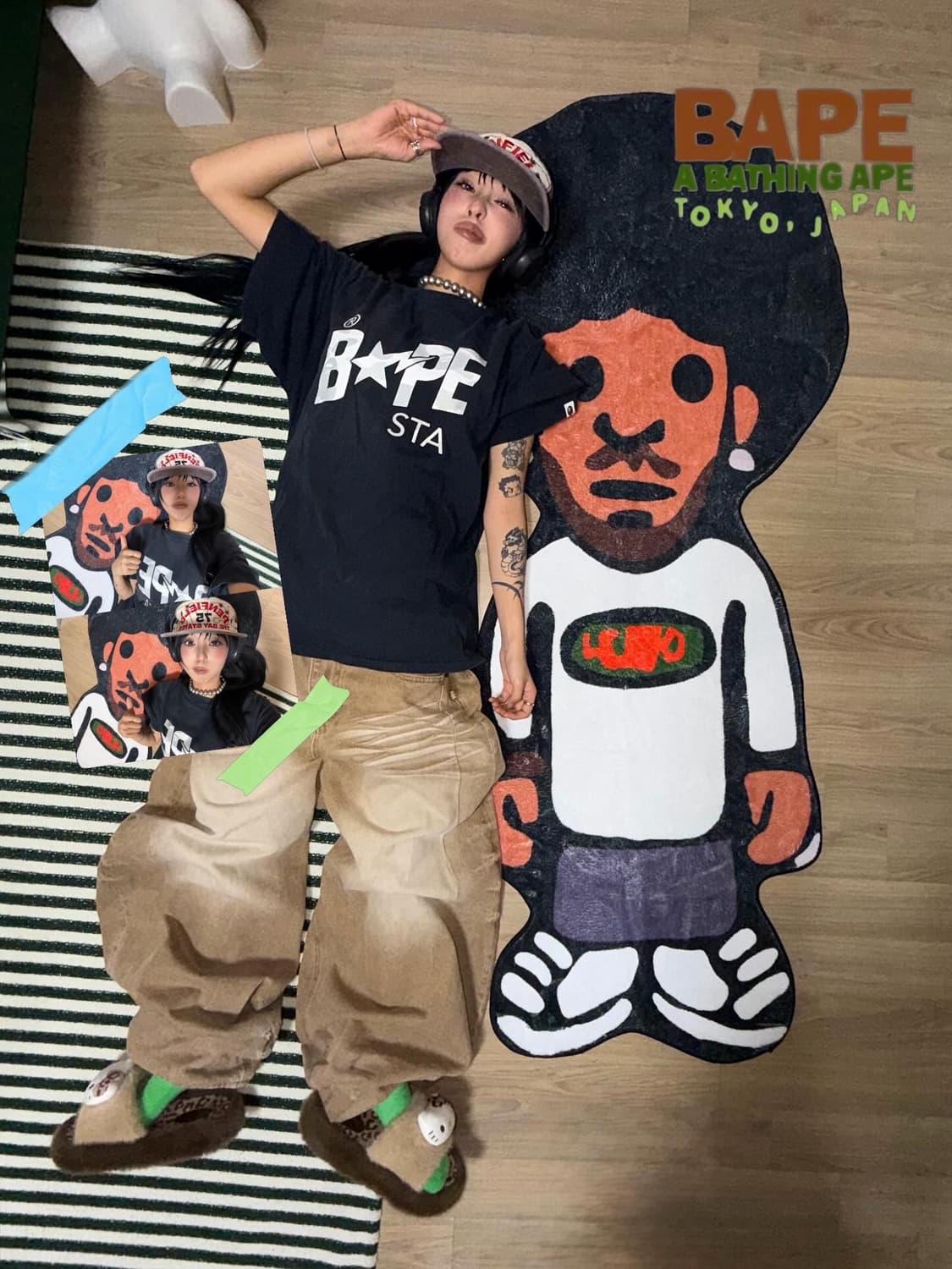 < Bape Camouflage STA Logo T-shirt  > 상품이미지1