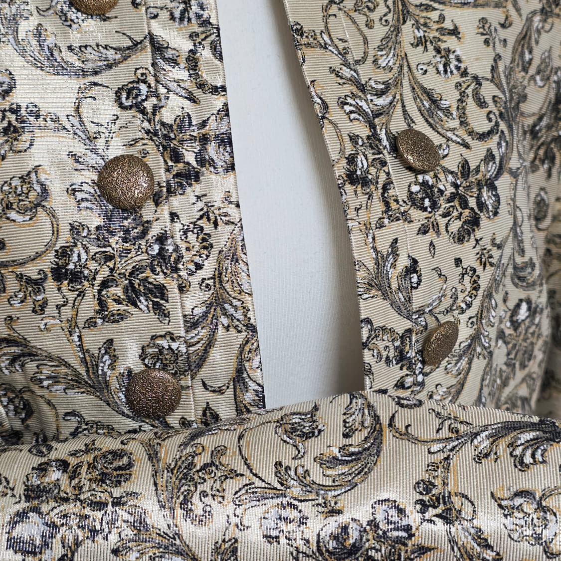 90년대 일본 빈티지 금사 크롭 자켓 상품이미지2