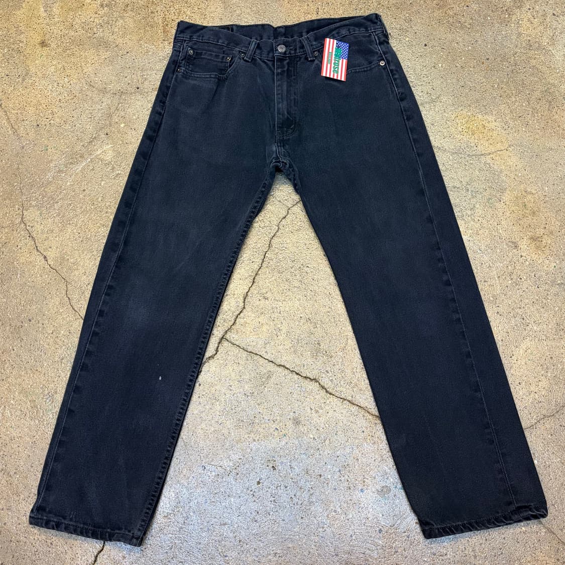 미국 빈티지 리바이스 505 블랙진 청바지 상품이미지1