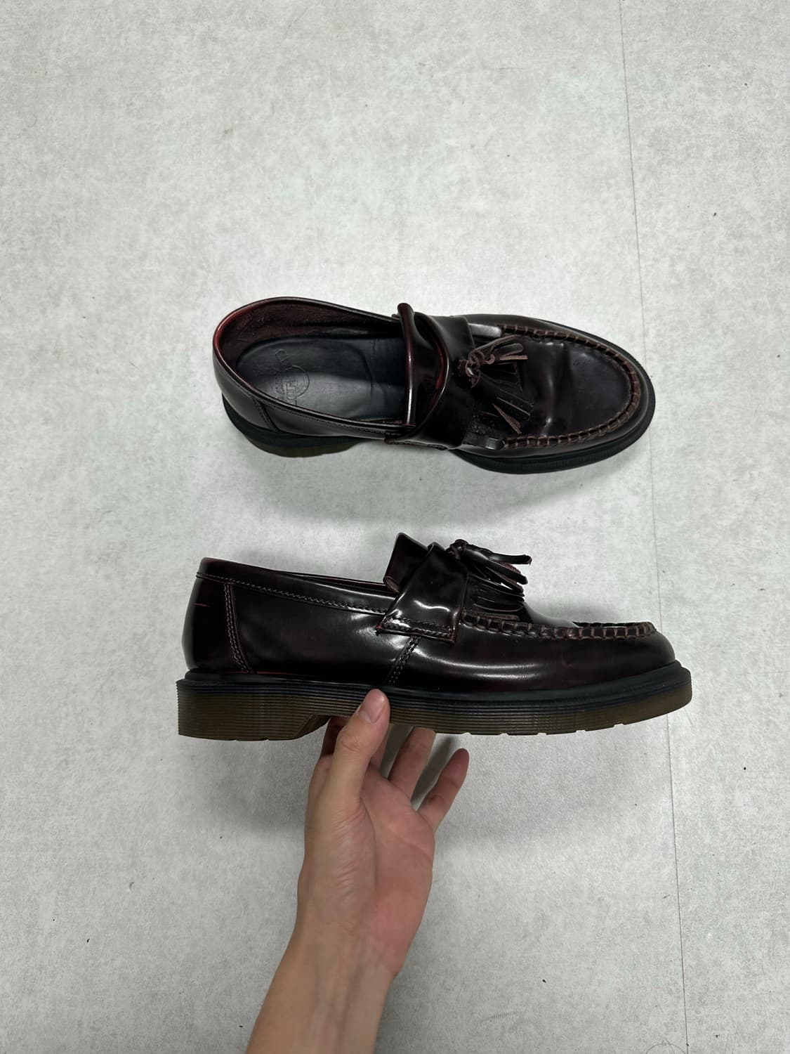 닥터마틴 아드리안 체리레드 상품이미지5