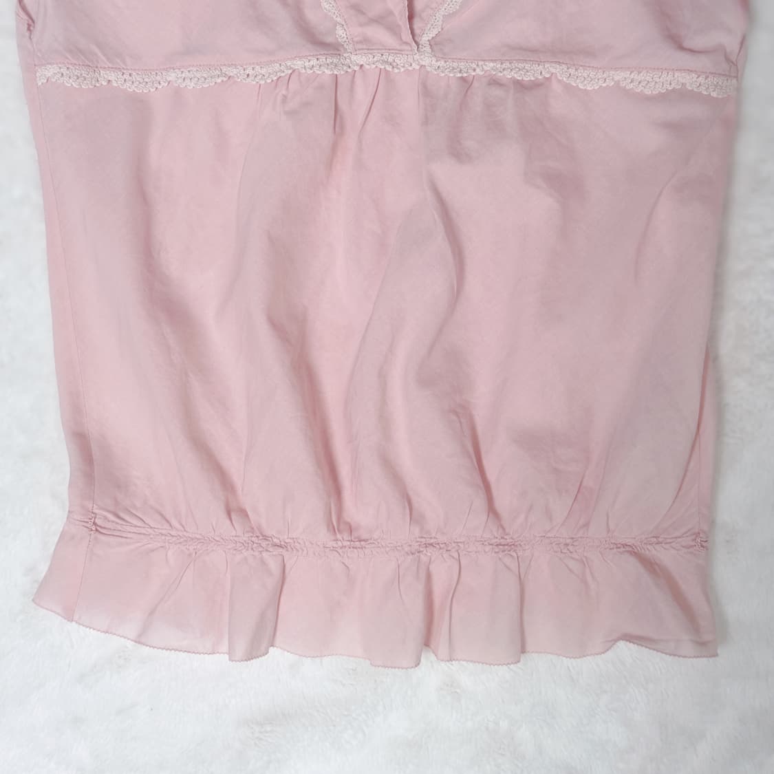 Burberry 블루라벨 모리걸 레이스 딸기우유 블라우스 ≽^•⩊•^≼ 상품이미지3
