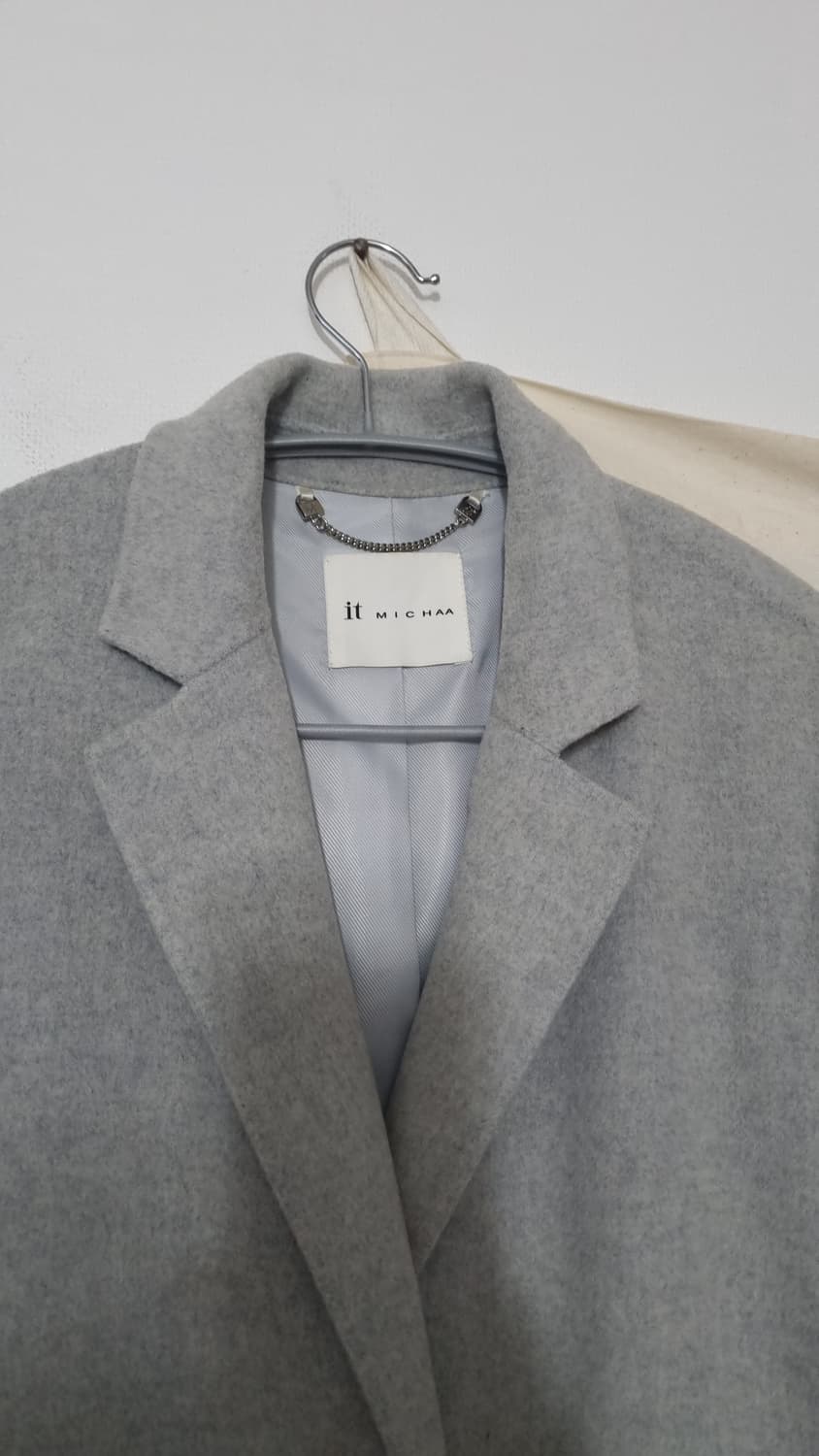 잇미샤 캐시미어 블랜디드 양모 코트 상품이미지2