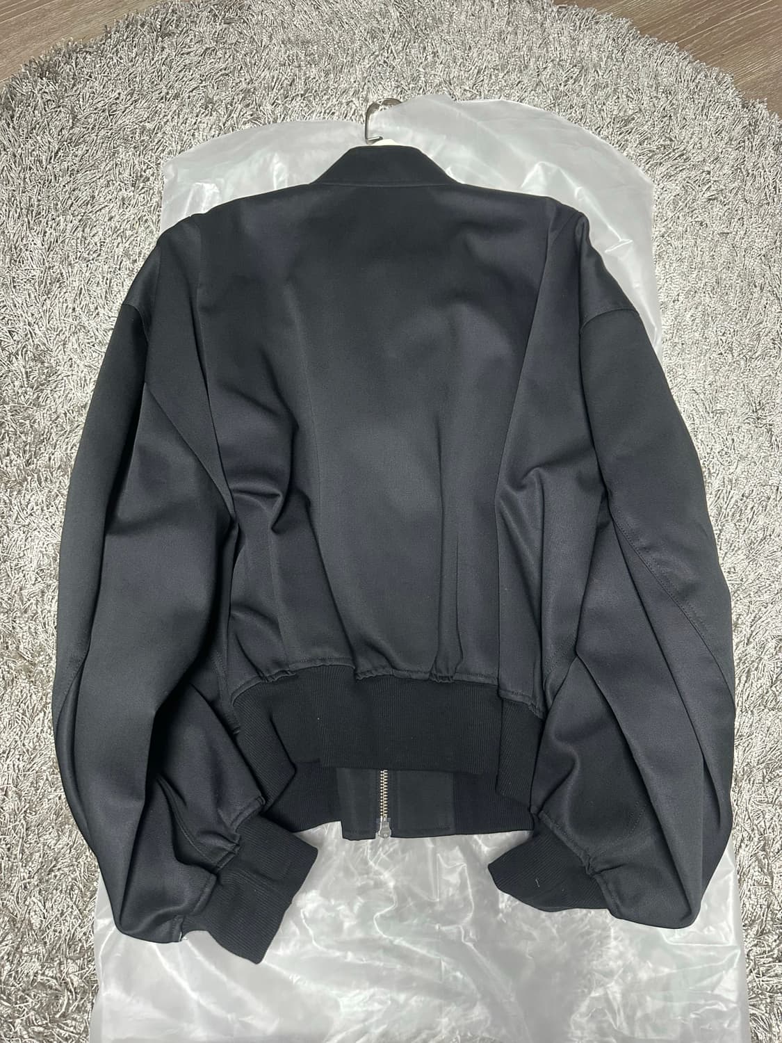 [1] GLESS 글레스 해링턴 자켓 블랙 상품이미지3