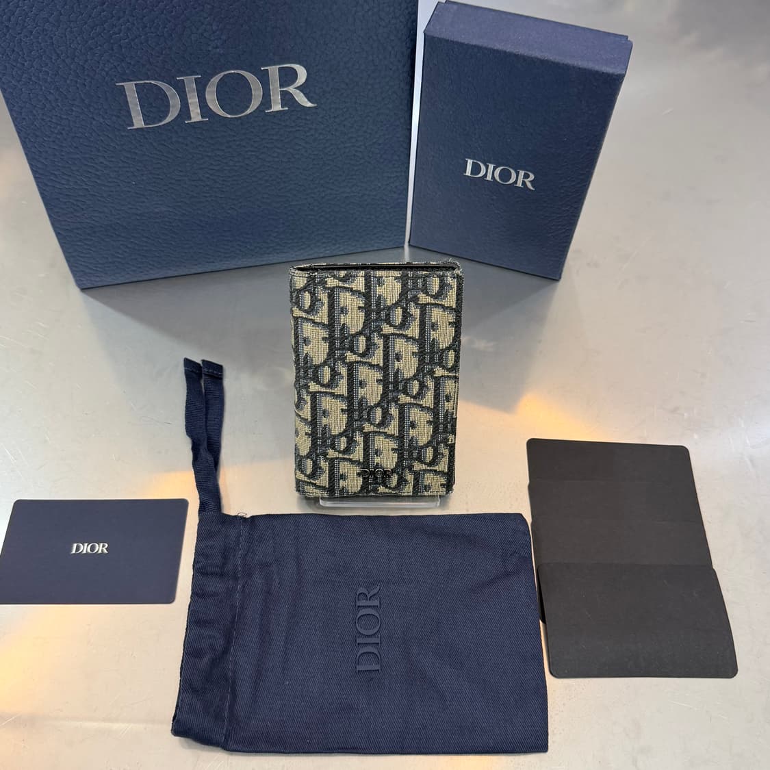 [리오브] 디올 오블리크 오거나이저 카드지갑 상품이미지1