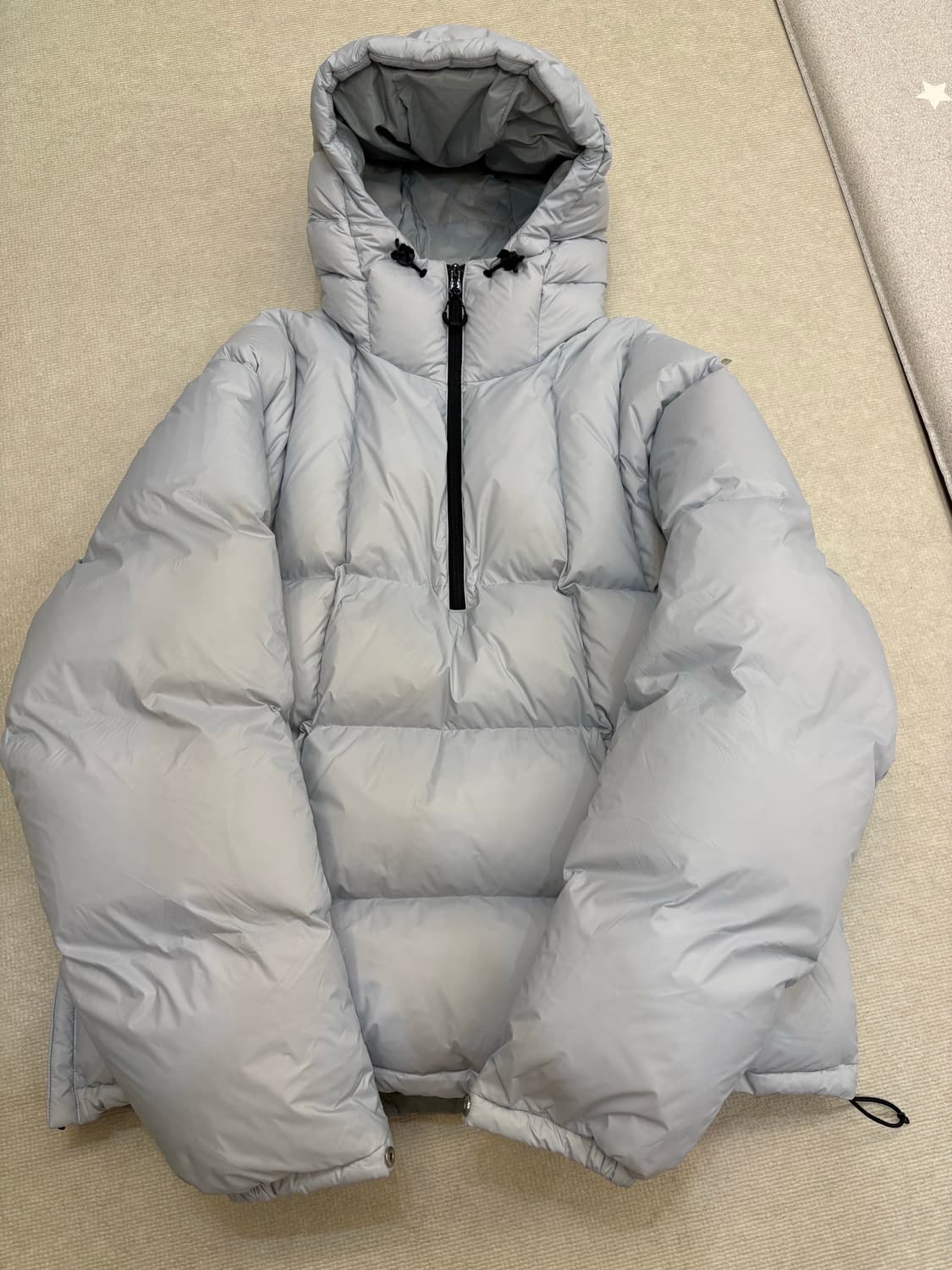 (L) fetch (페치선데이) 챌린저 아노락 패딩 그레이 (새상품) 상품이미지3