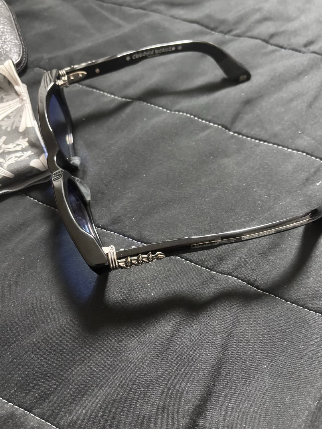 크롬하츠 안경 아스트라오디네어-A 블랙 상품이미지3