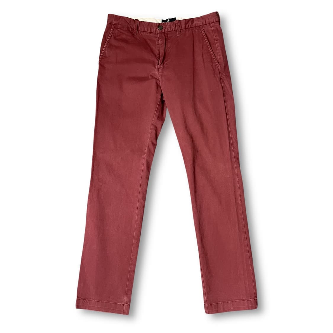 (32) 티니위니 버건디 코튼 치노 팬츠 상품이미지1