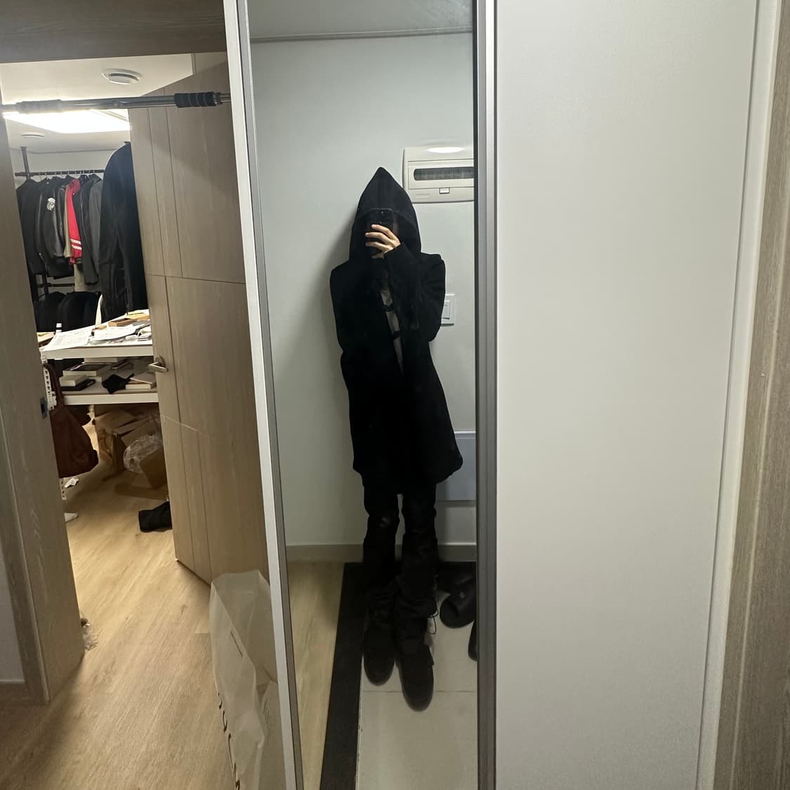 Rick owens Olmar and Mirta hood coat 상품이미지3