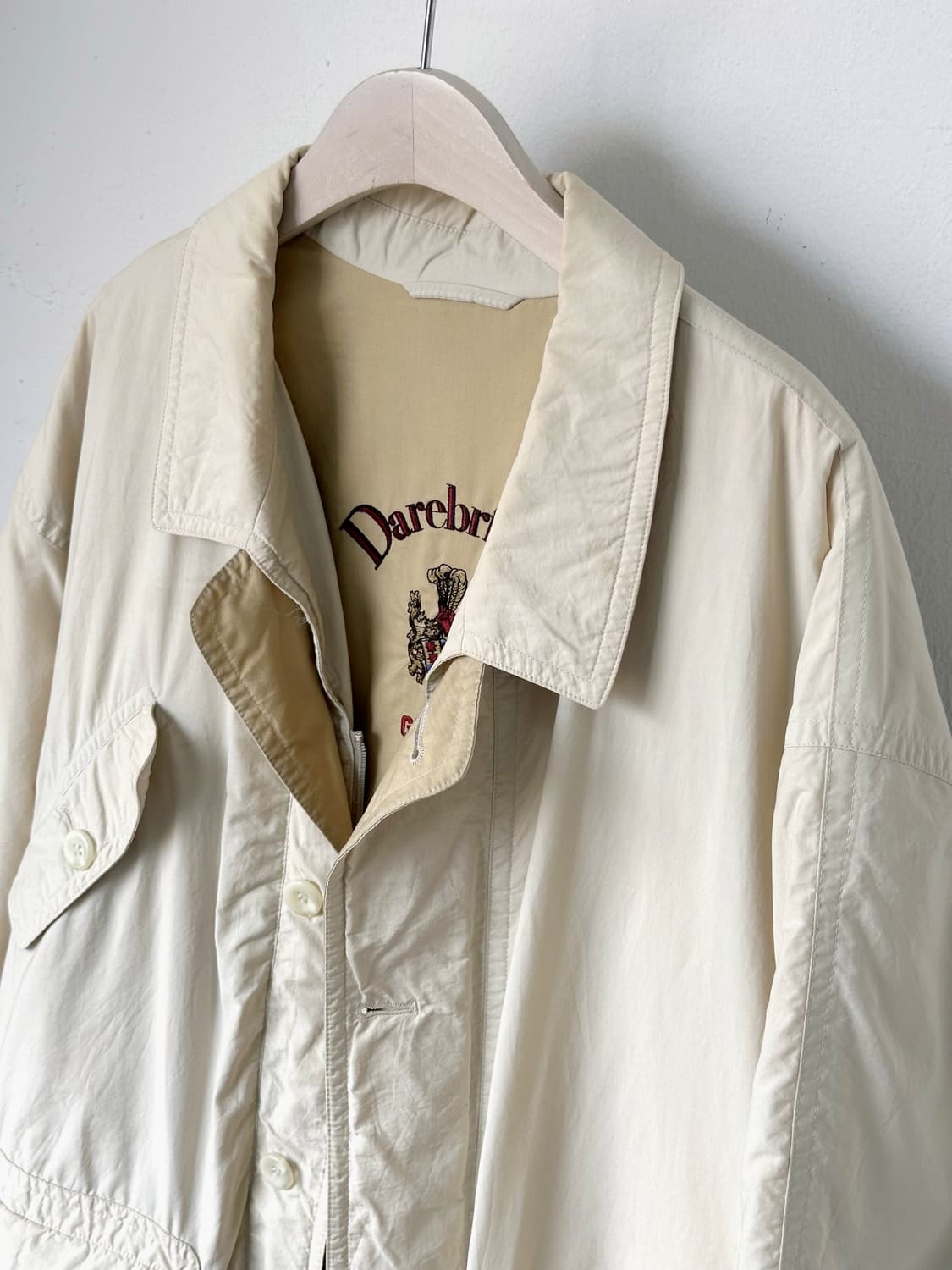 High count cotton nylon mil parka 상품이미지2