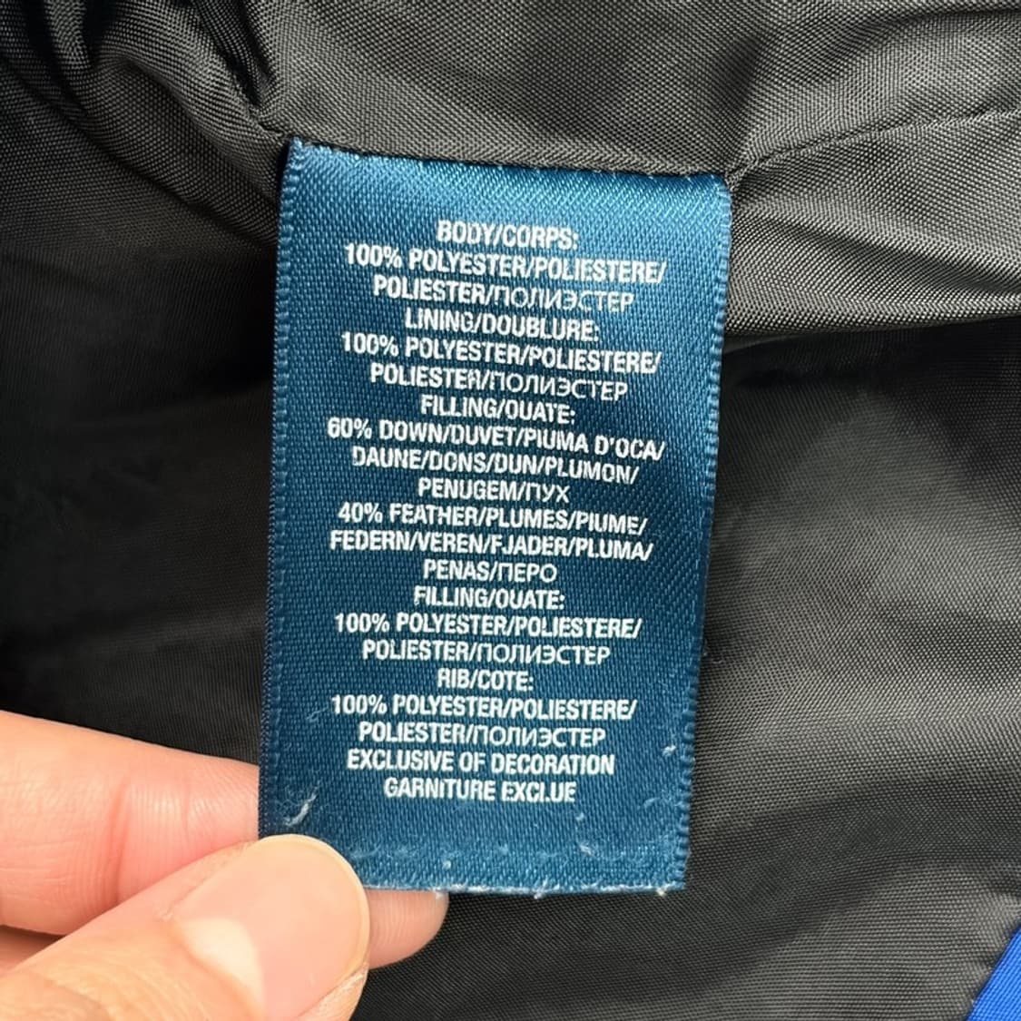 POLO 키즈 빅포니 블루 다운 패딩 7 상품이미지6