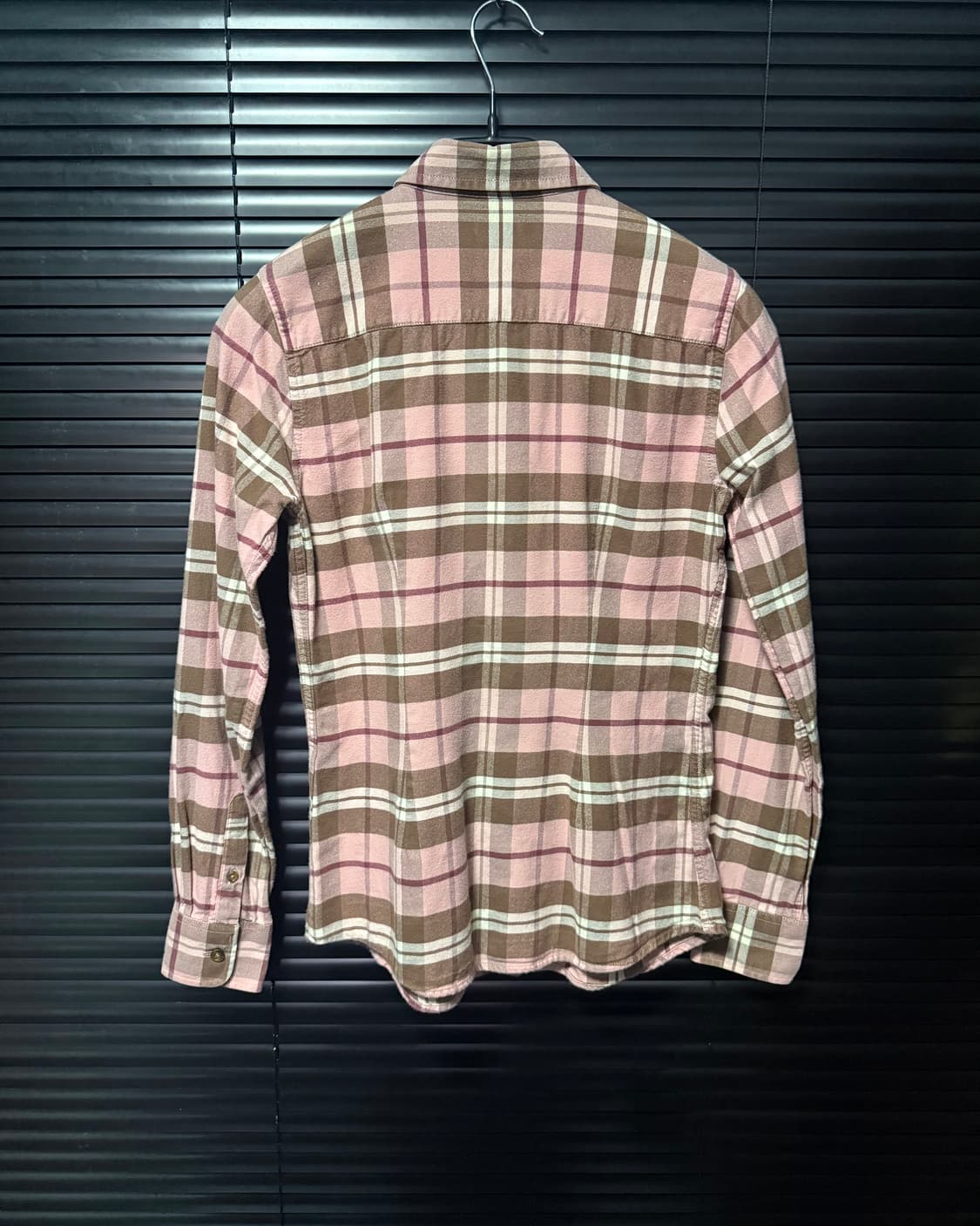 티니위니 딸기초코 버버리 타탄 체크 긴팔 셔츠 모리걸 갸루 너드 하구미 상품이미지6