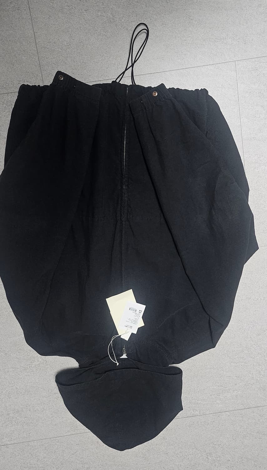 2) 폴리테루 집후디 파카 블랙 상품이미지1