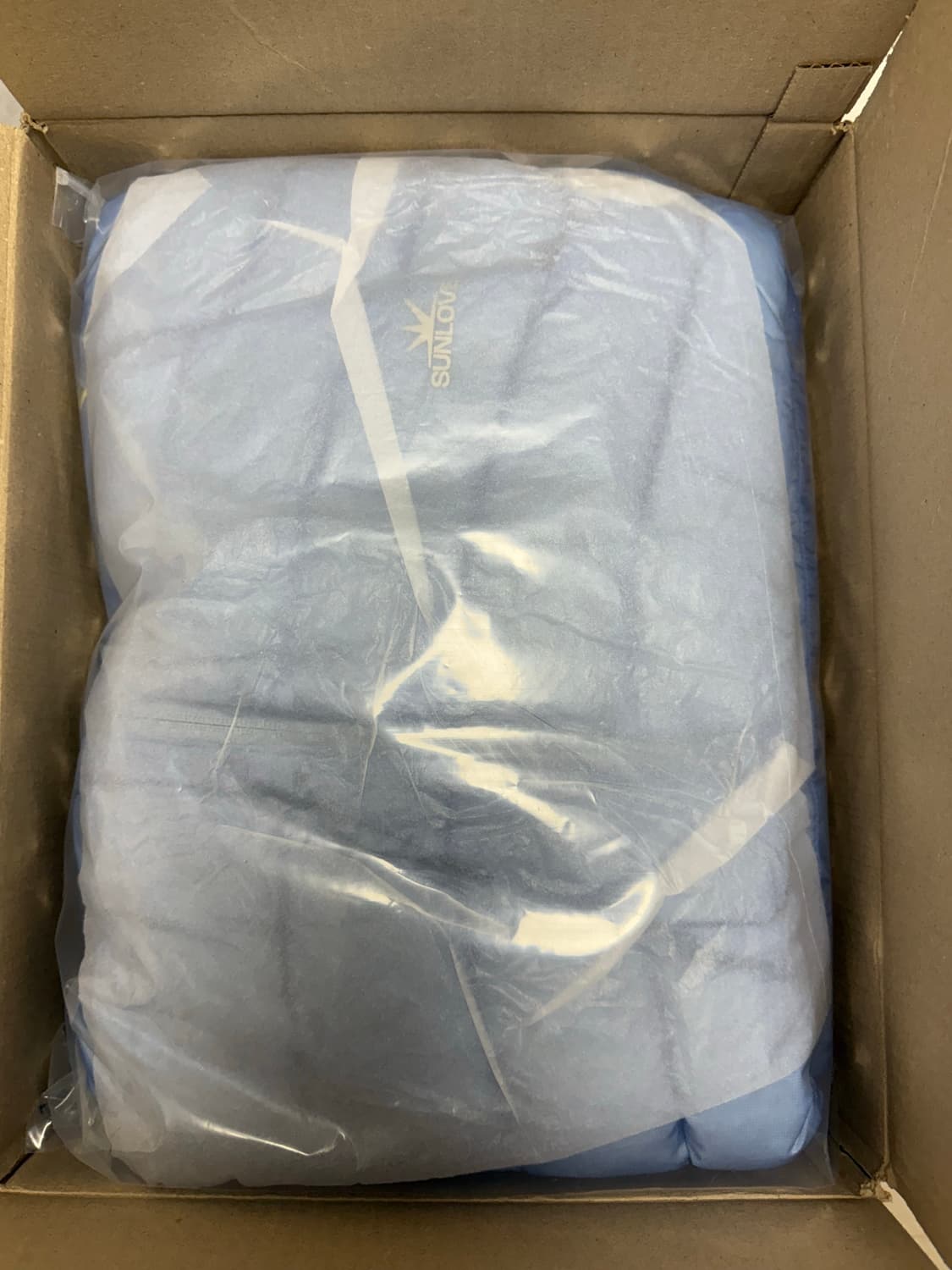 썬러브 경량패딩 라이트블루 M 새제품 상품이미지2