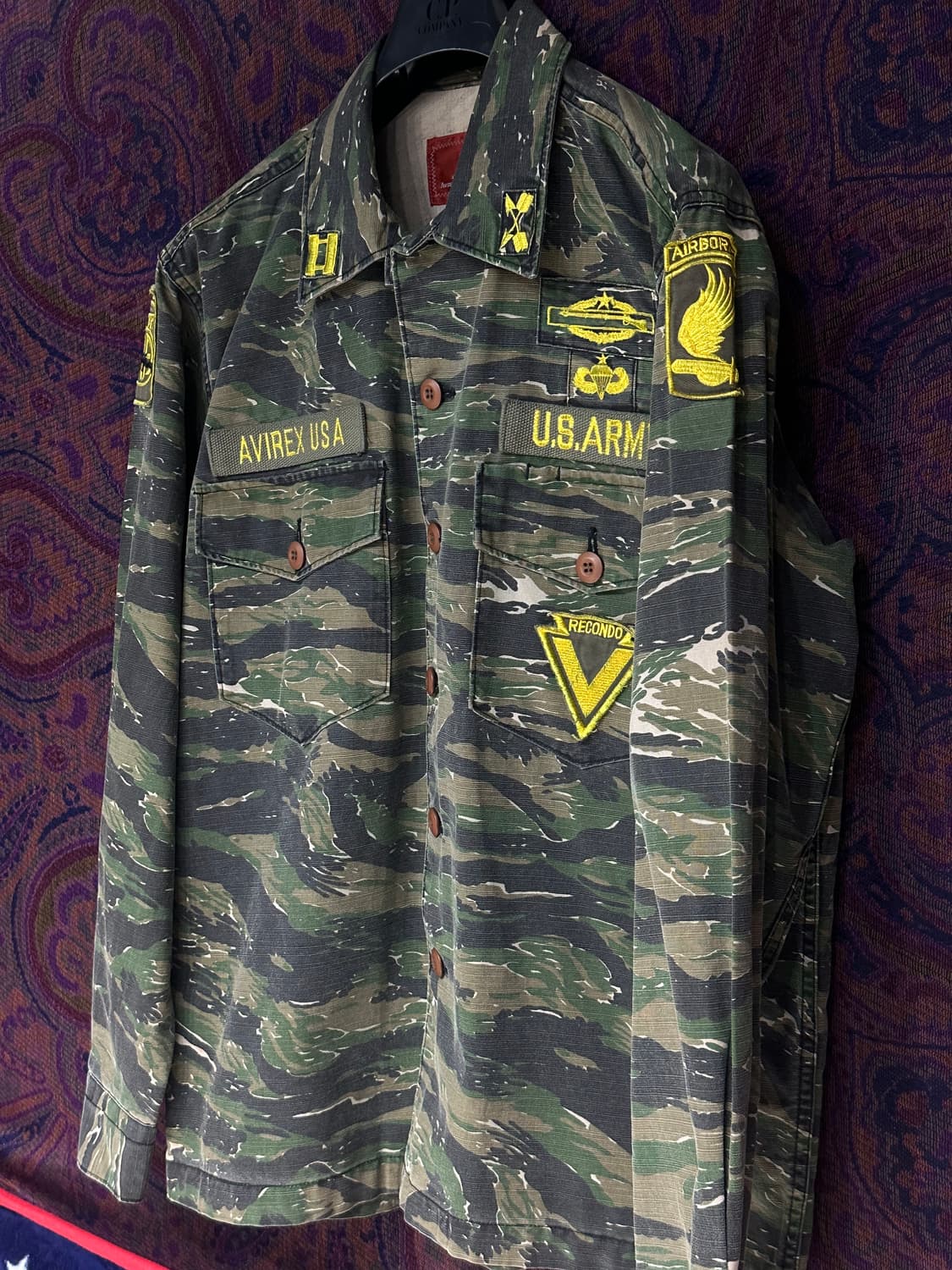 아비렉스 베트남전 타이거 스트라이프 카모상의 상품이미지3