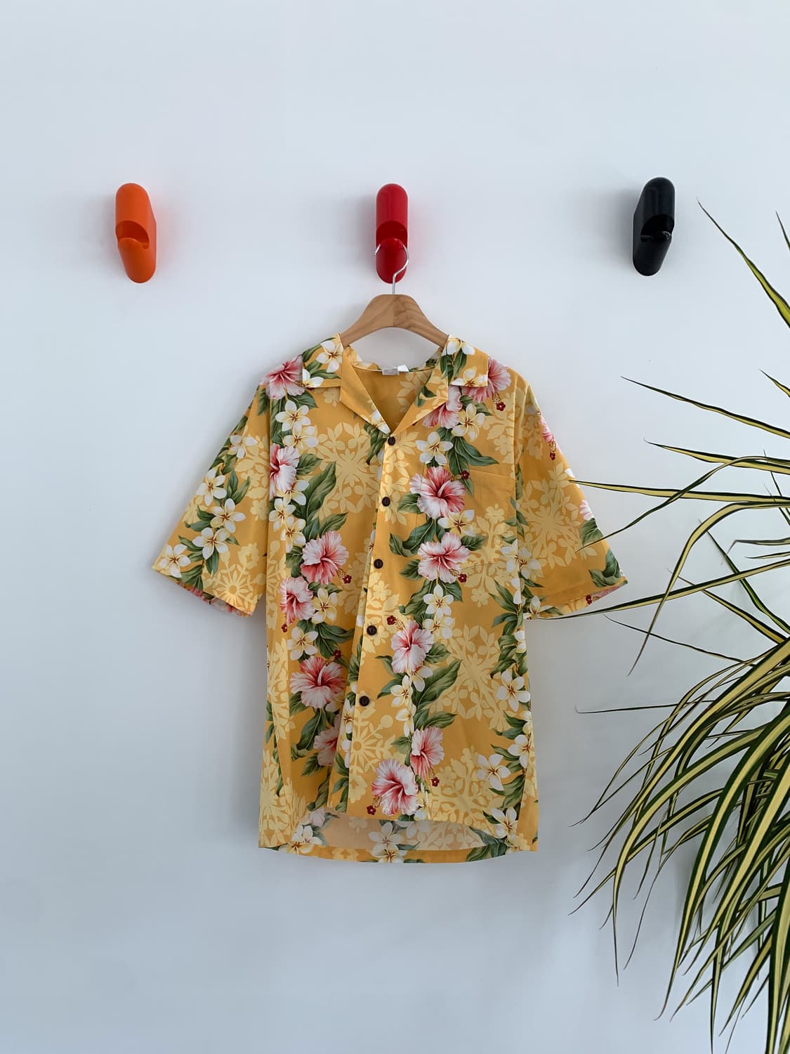 105 USA 빈티지 (데드스탁) 하와이안 알로하 셔츠 상품이미지1