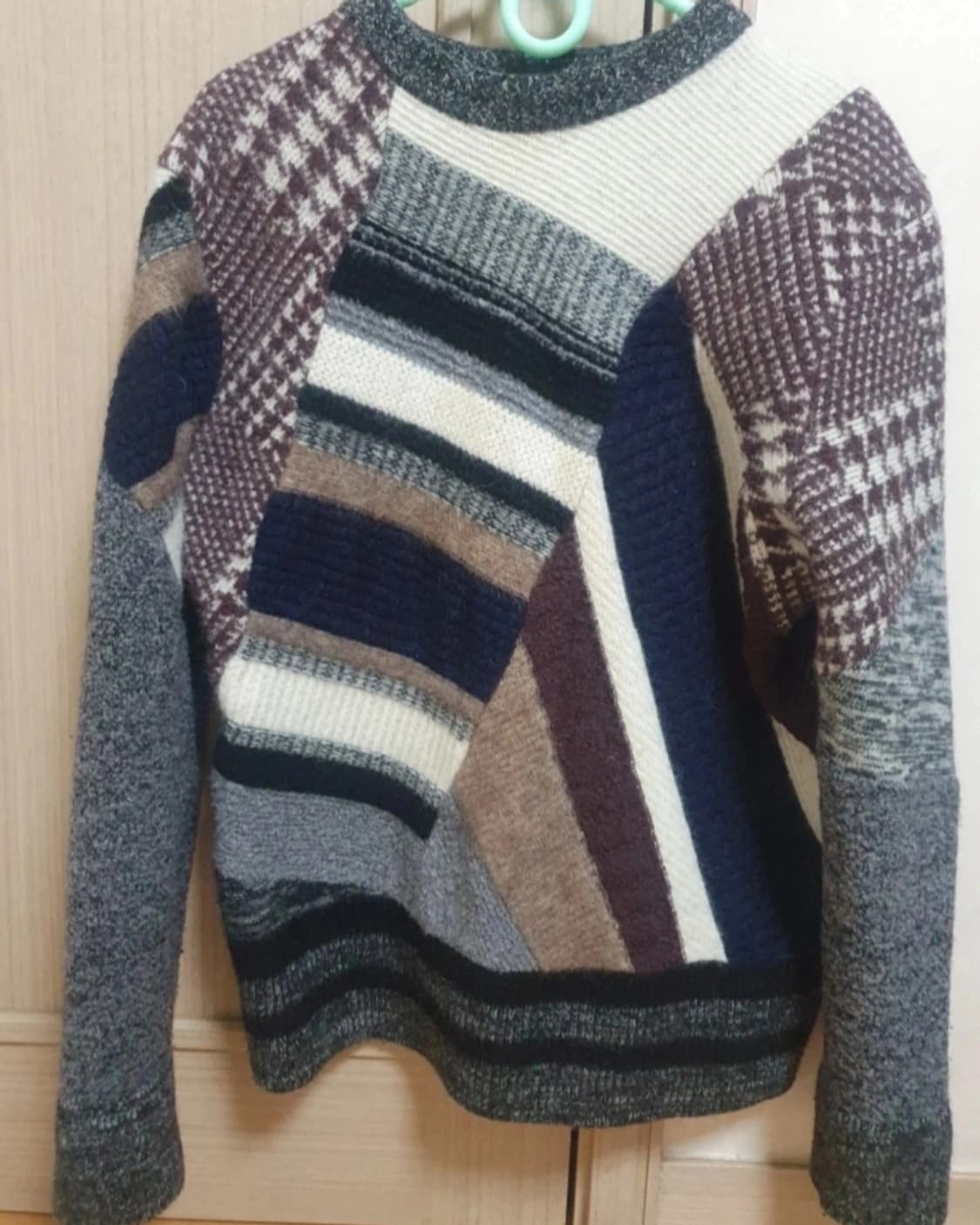 시스템옴므 언발체크 모헤어니트  상품이미지1