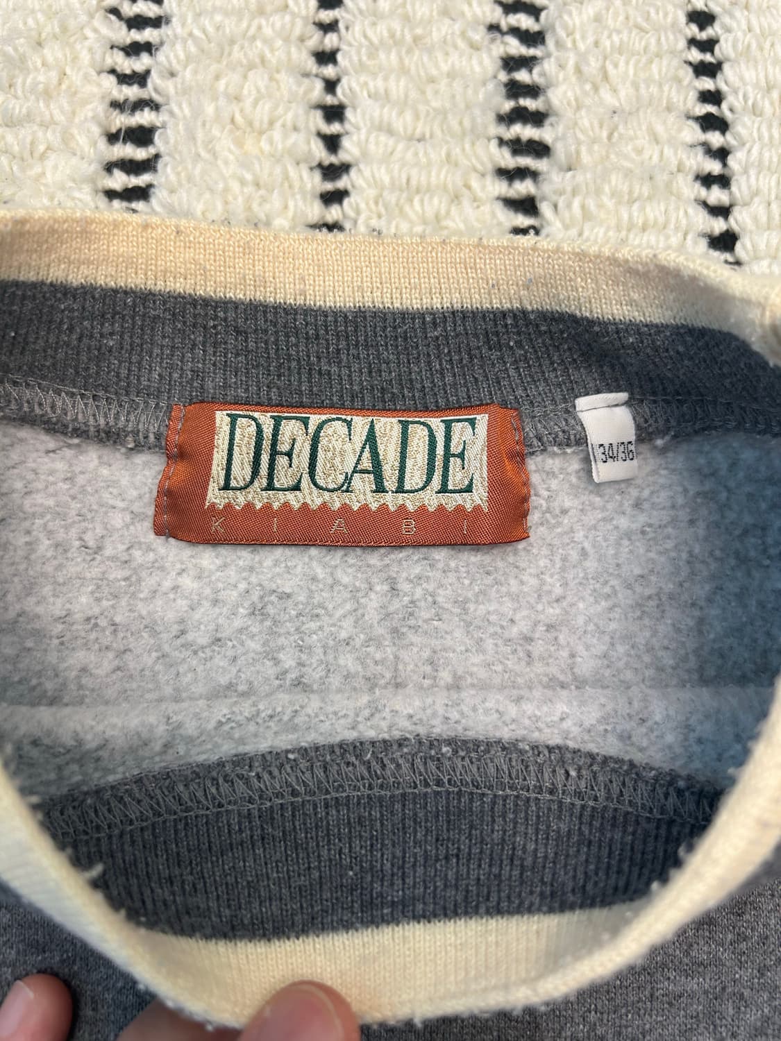 Decade 프린팅 맨투맨 상품이미지3