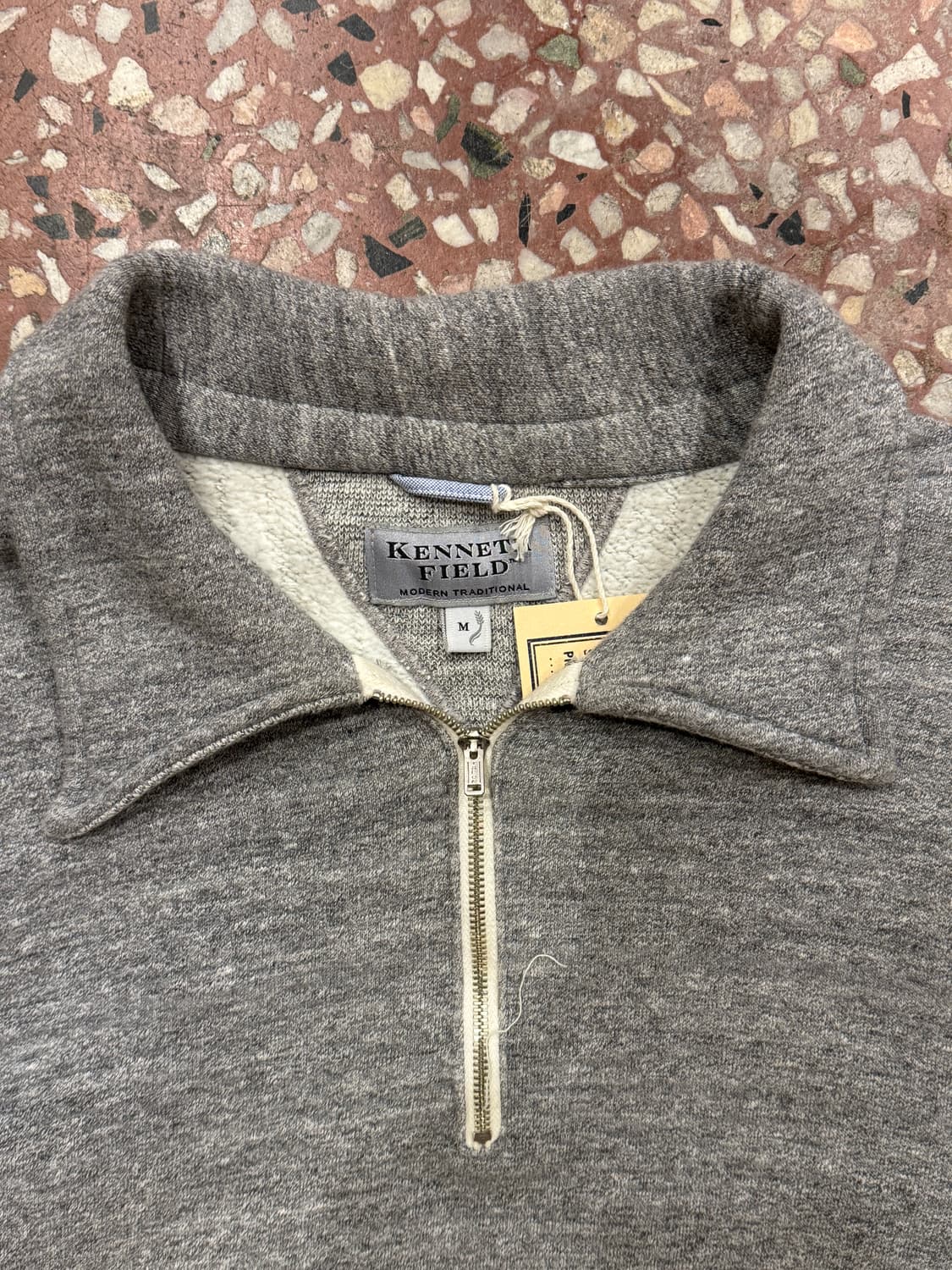 케네스필드 하프집업 스웻 (M) 상품이미지5