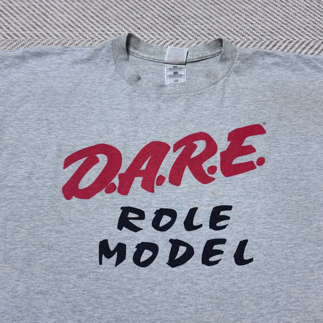 (XL) 90s 빈티지 DARE 그레이 티셔츠 후룻 2 상품이미지2