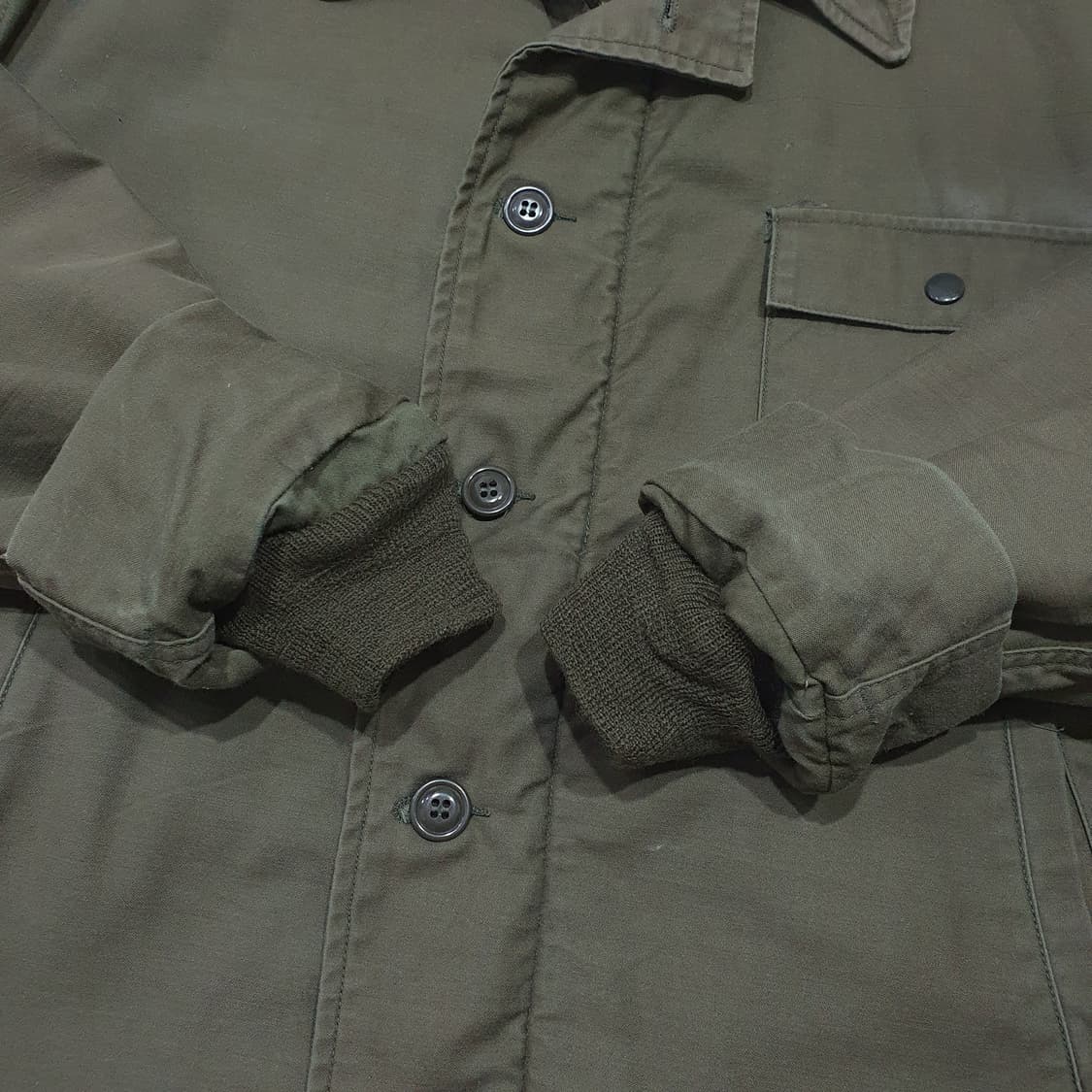 오리지널 미해군 a2 덱자켓 L 105  상품이미지3