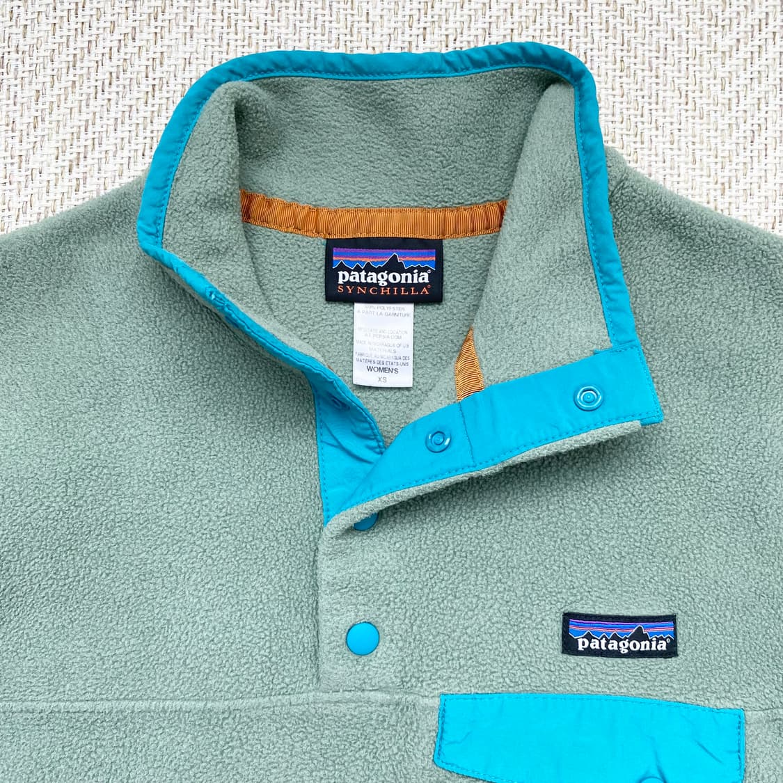 파타고니아 신칠라 피스타치오민트 XS 상품이미지4