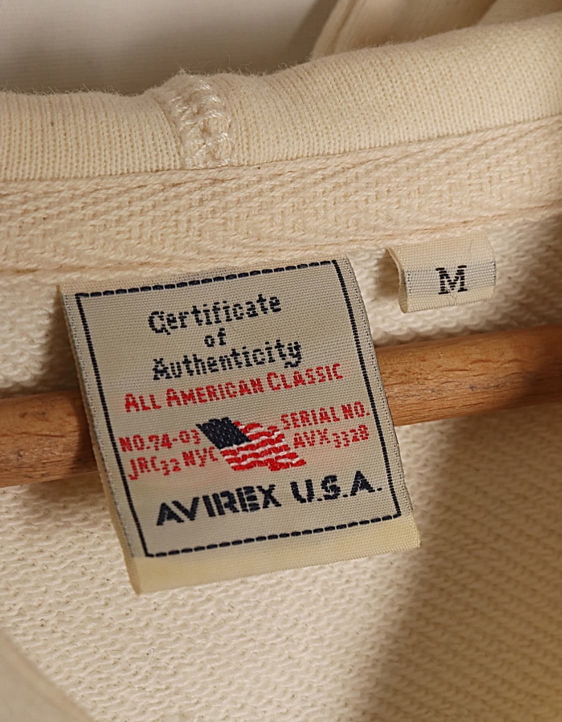 AVIREX Sweat Hoodie 상품이미지8