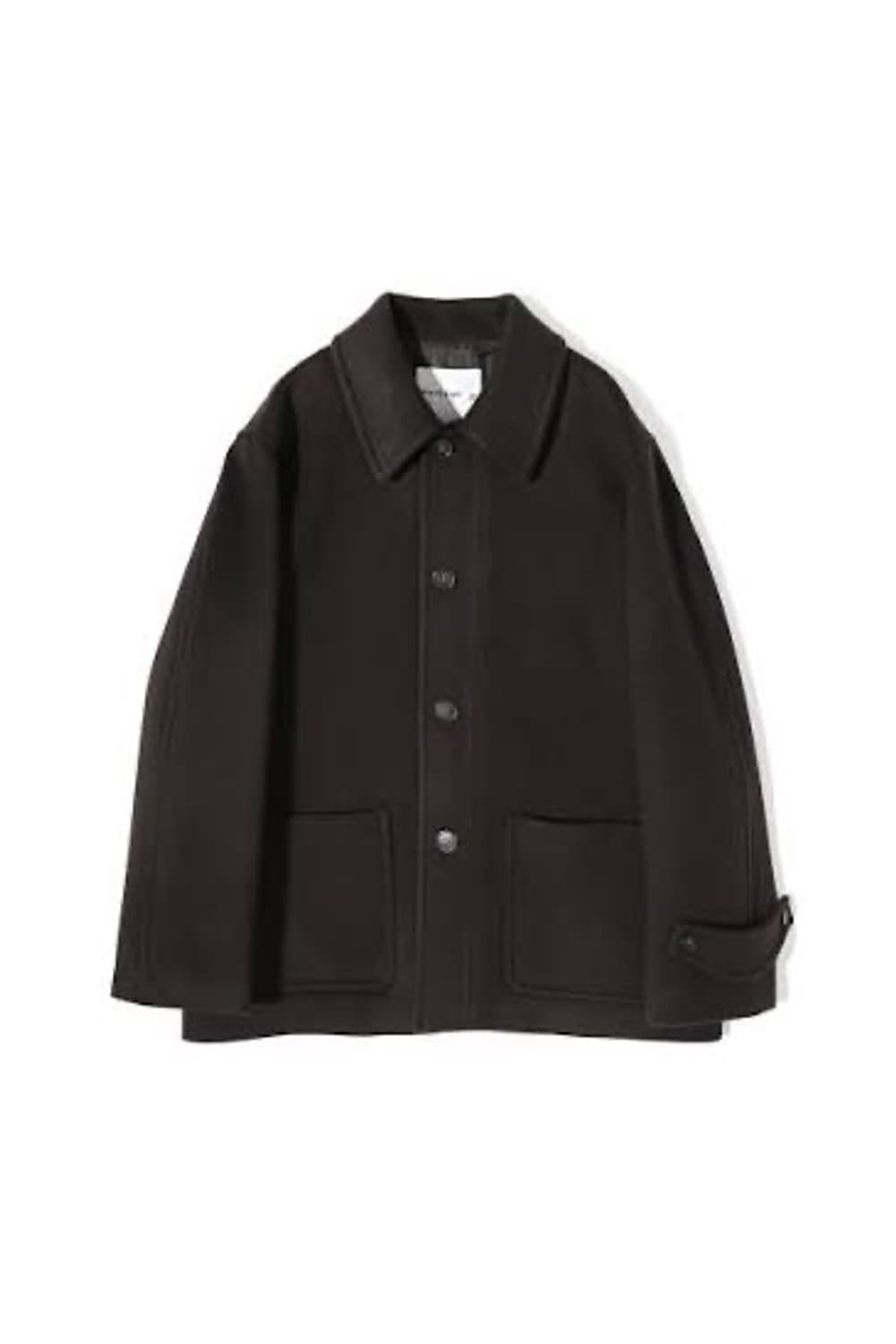 홀리선 울 하프코트 다크브라운 M 상품이미지1