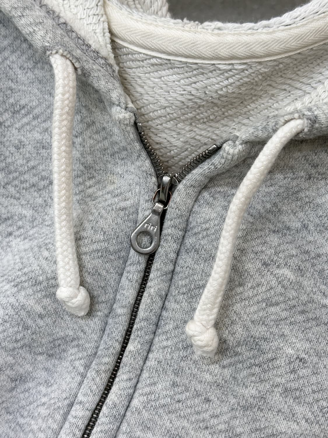 herringbone gray zip hoody 상품이미지2