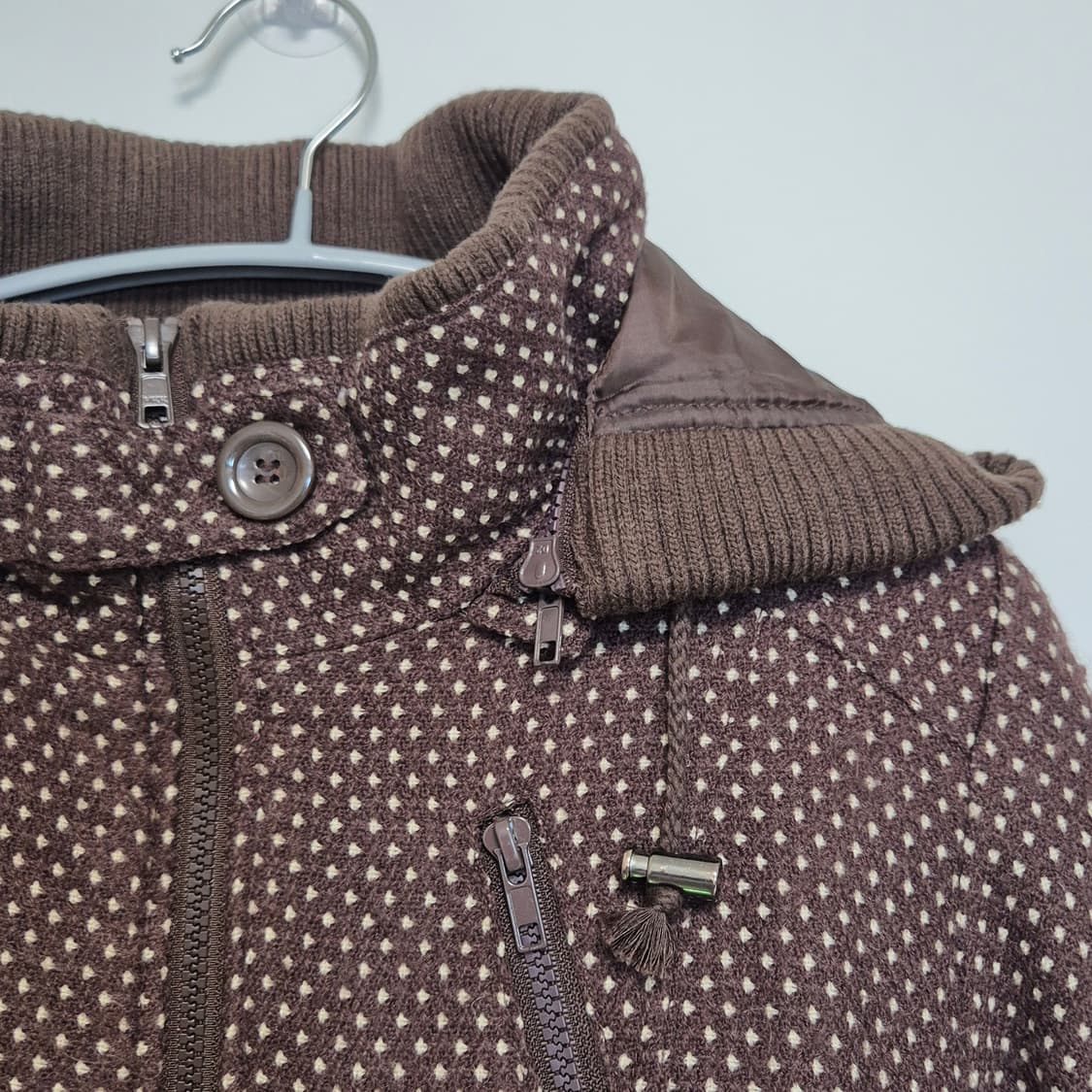 초코 브라운 도트 점퍼 상품이미지5