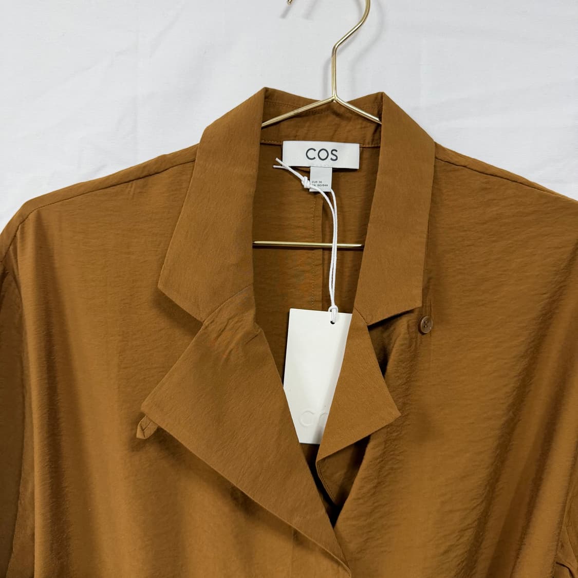 25FW 코스(COS) 사이드 벨트 셔츠 원피스 (새상품) 상품이미지5