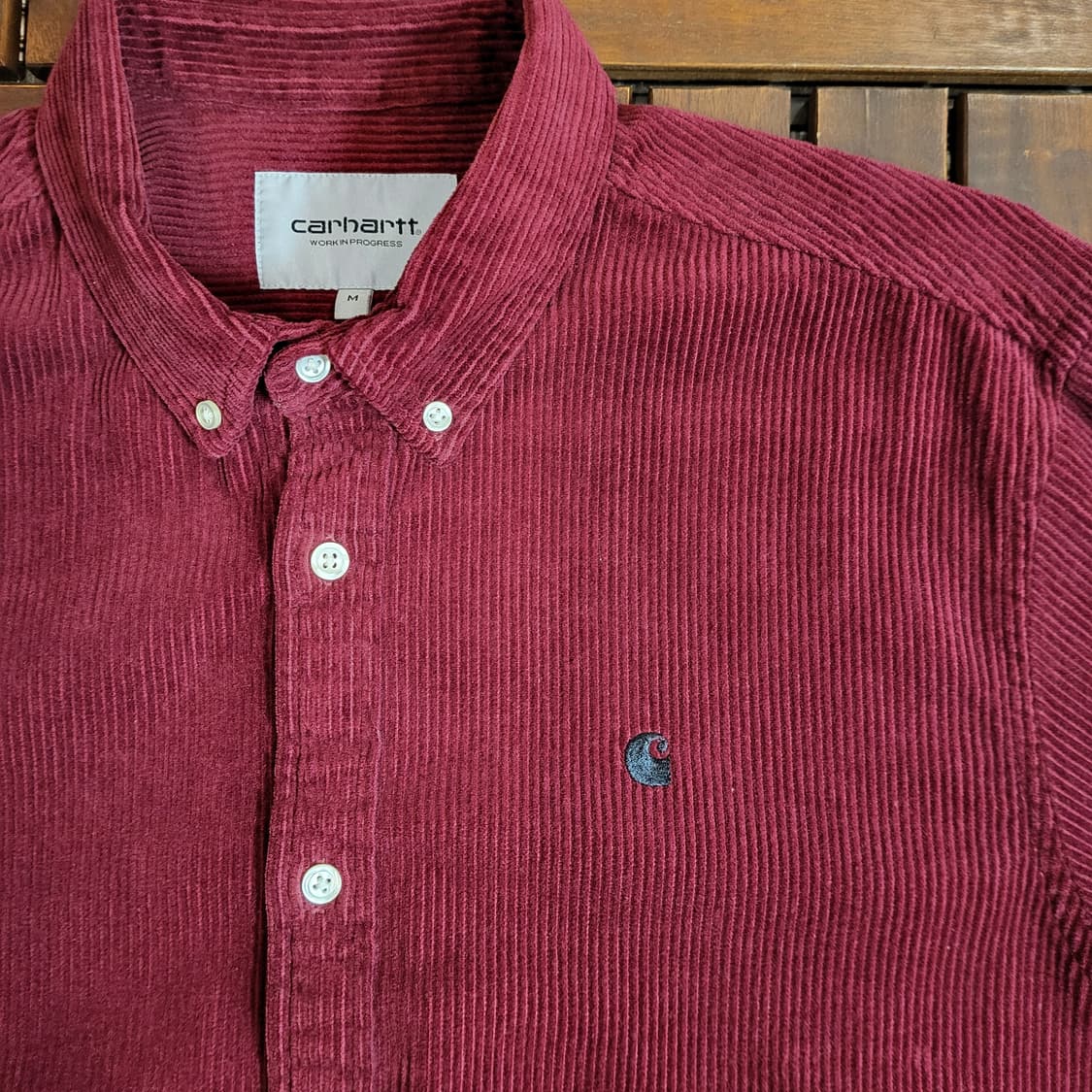 칼하트 WIP 코듀로이 셔츠  (M) 상품이미지3