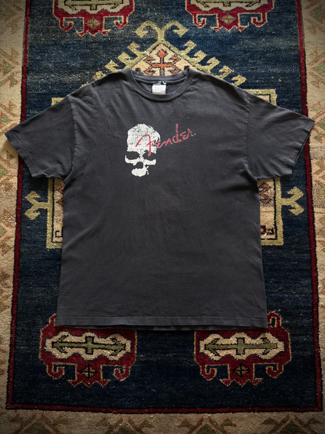 Hard Rock Cafe X Fender skull T-shirt 상품이미지1