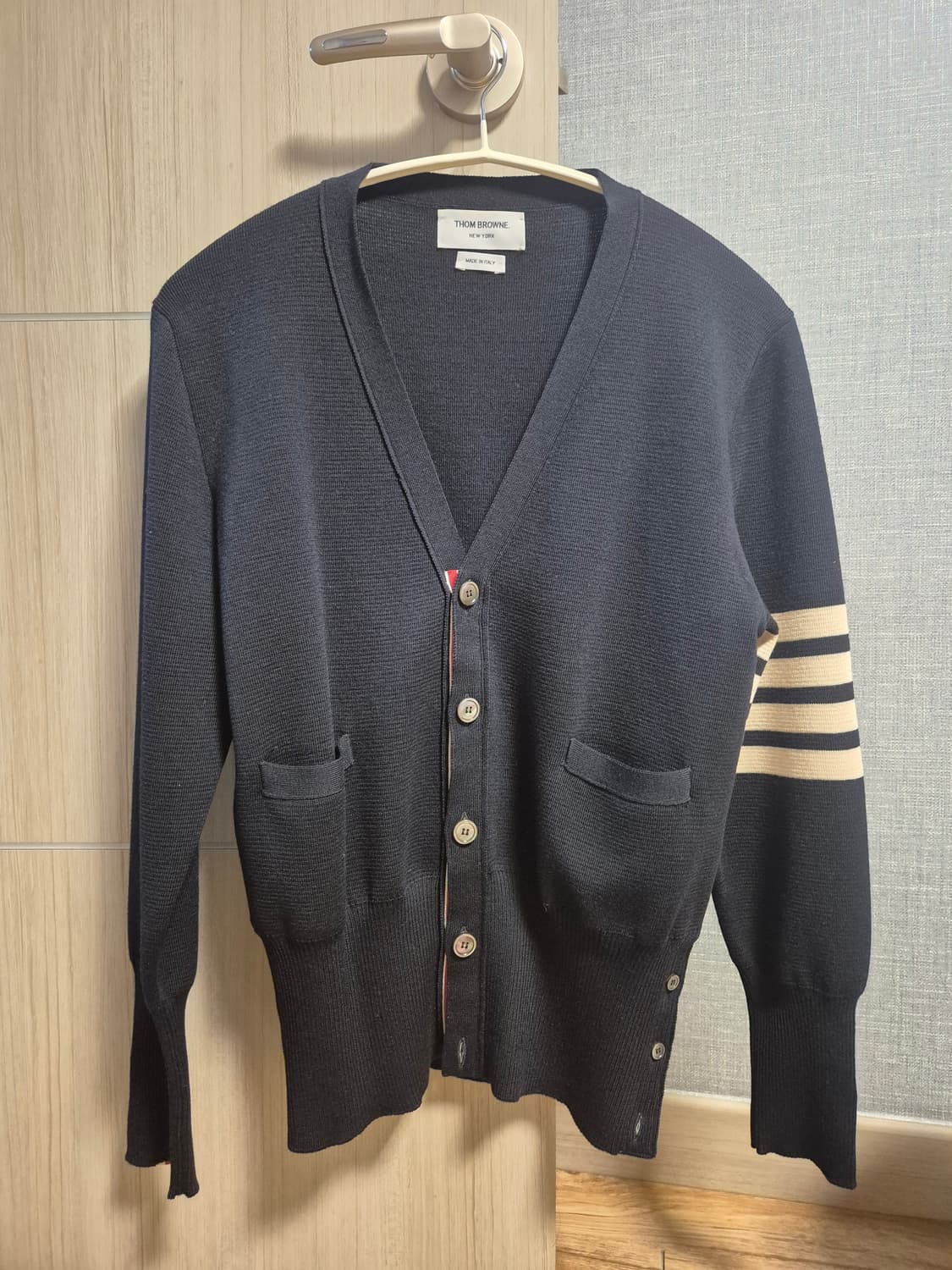 톰브라운 밀라노스티치 울 가디건 상품이미지1