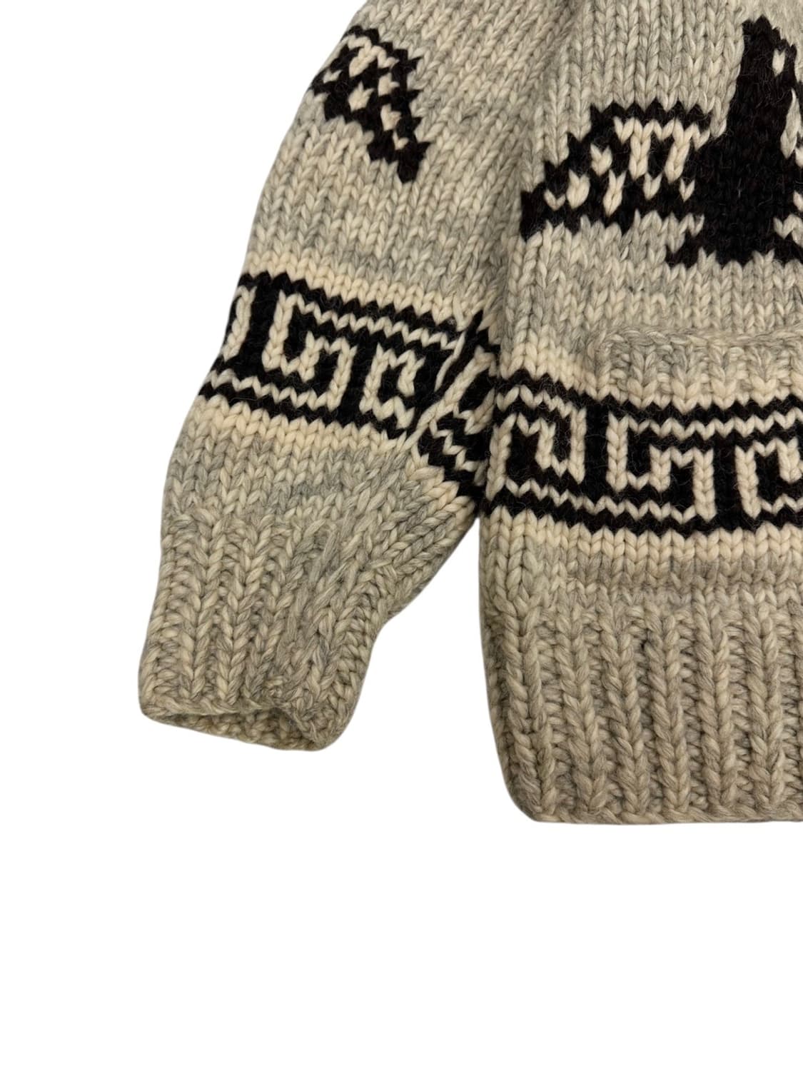 카나타 코위찬 니트집업 아이보리 (L)  상품이미지7