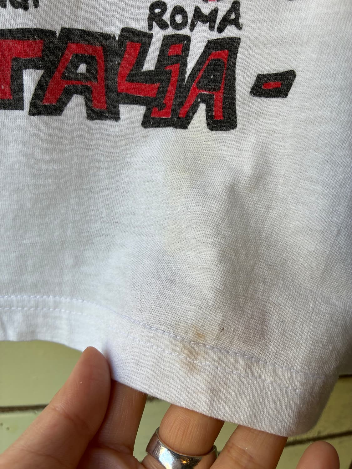 80~ 90s Sexy Devil Graphic T-shirt 상품이미지4