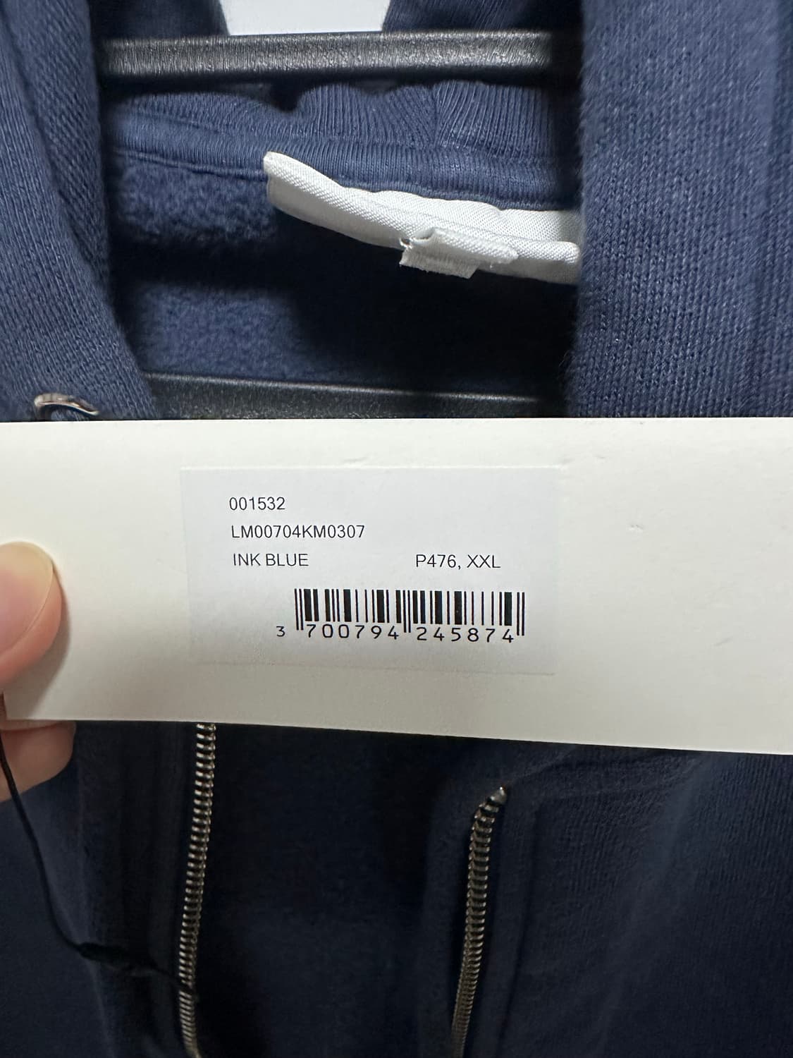 메종키츠네 후드집업 XXL 새상품 상품이미지9