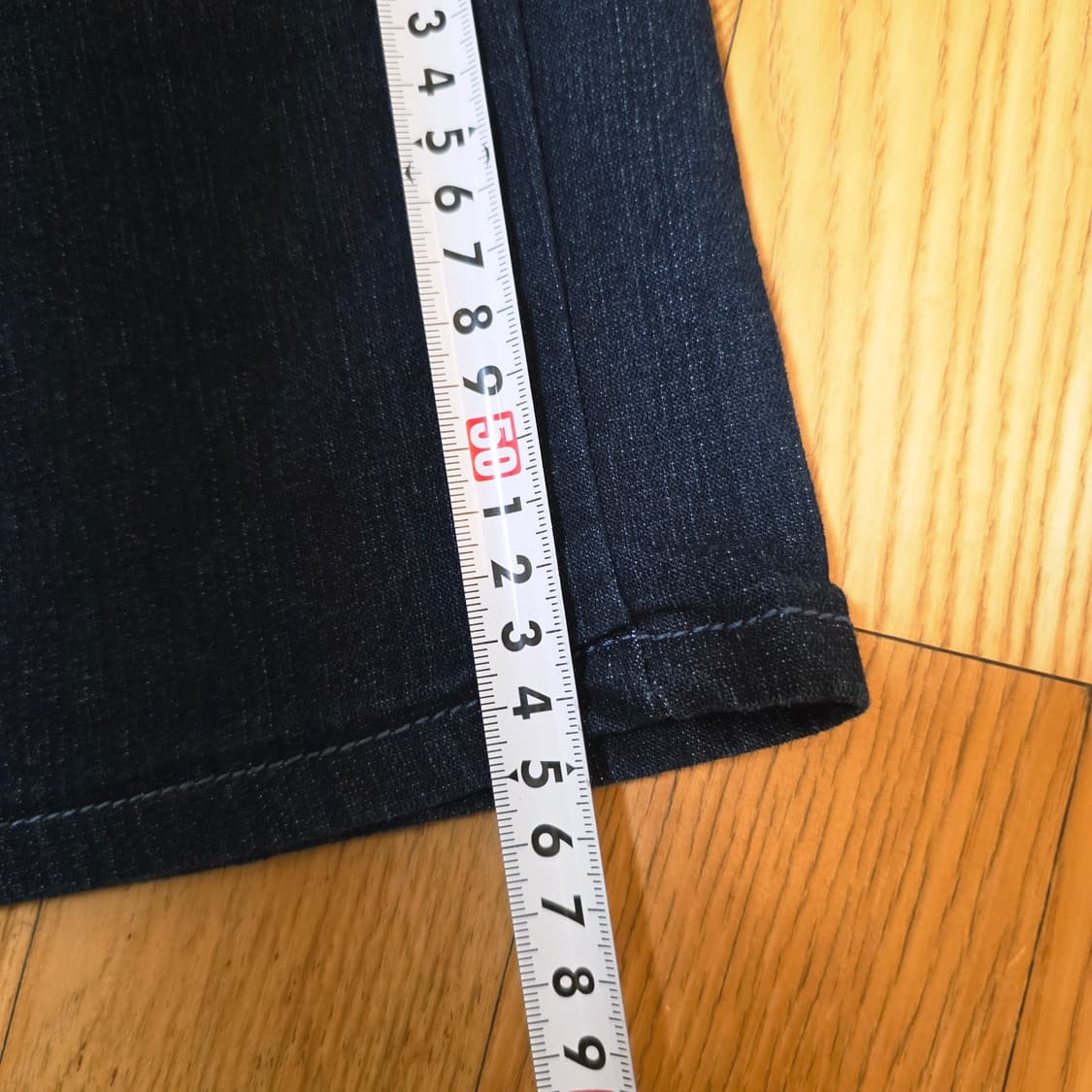 편하게 입기 좋은 반바지 32 생지 데님 반바지 청바지 청반바지 데님팬츠 상품이미지7
