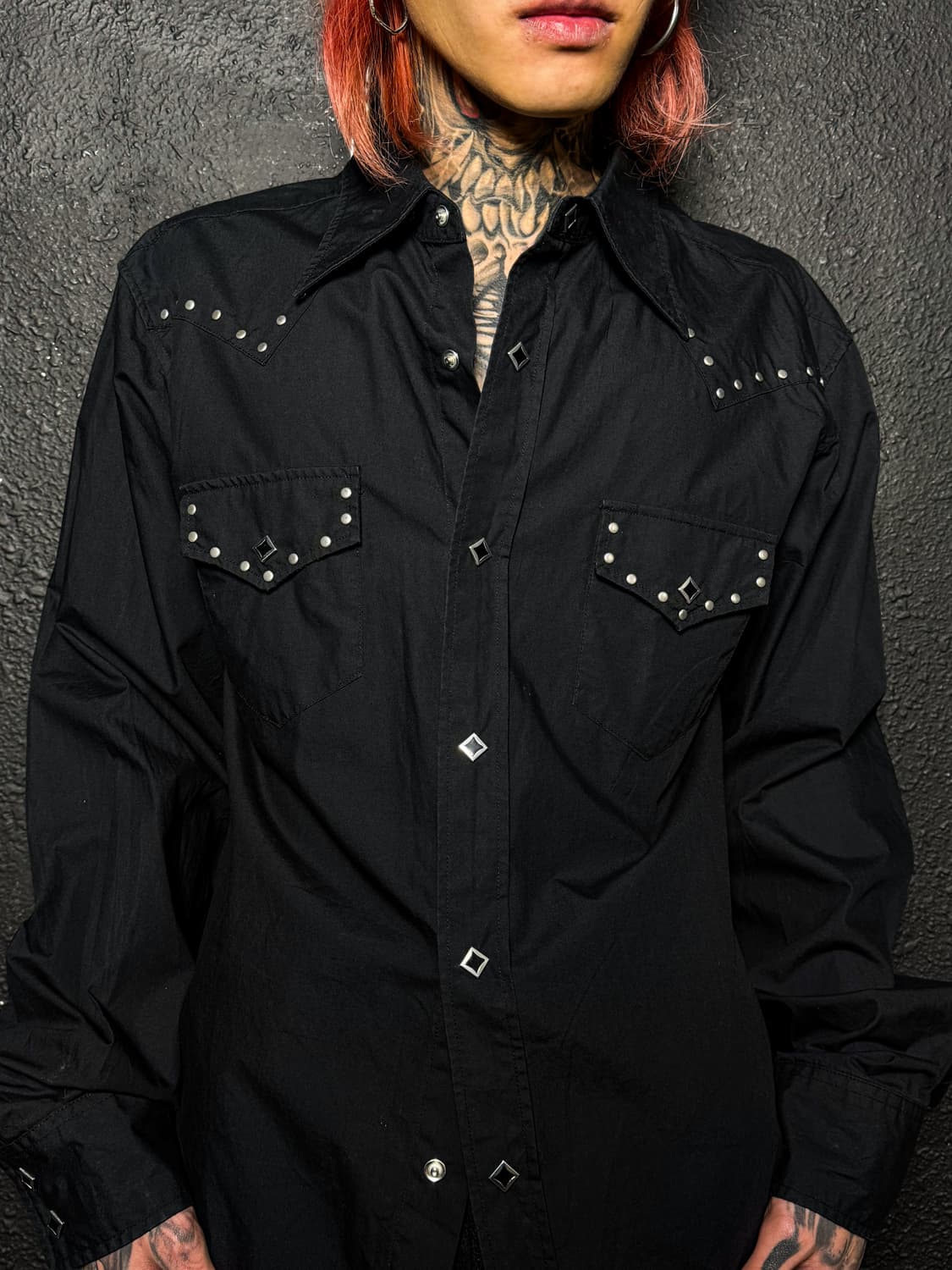 OMKOS – Stud Western Shirt  상품이미지3