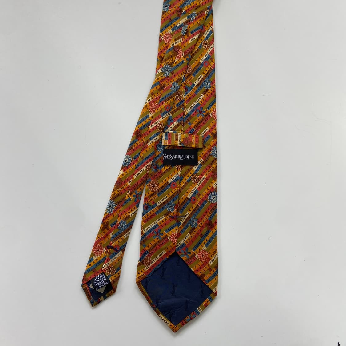 입생로랑(YSL) 플라워 명품 정품 넥타이 상품이미지3