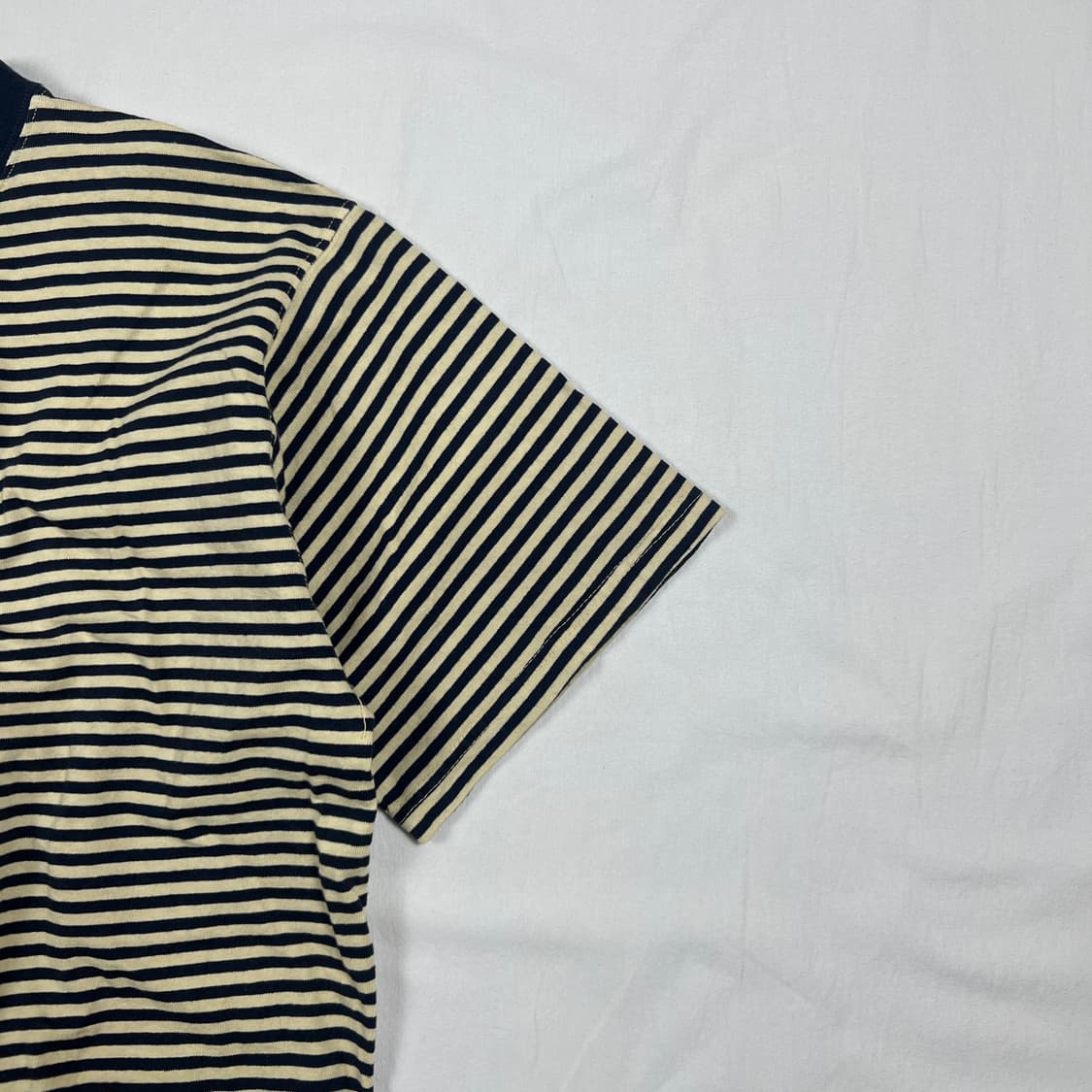 90‘s goodwear 스트라이프 반팔티 상품이미지4