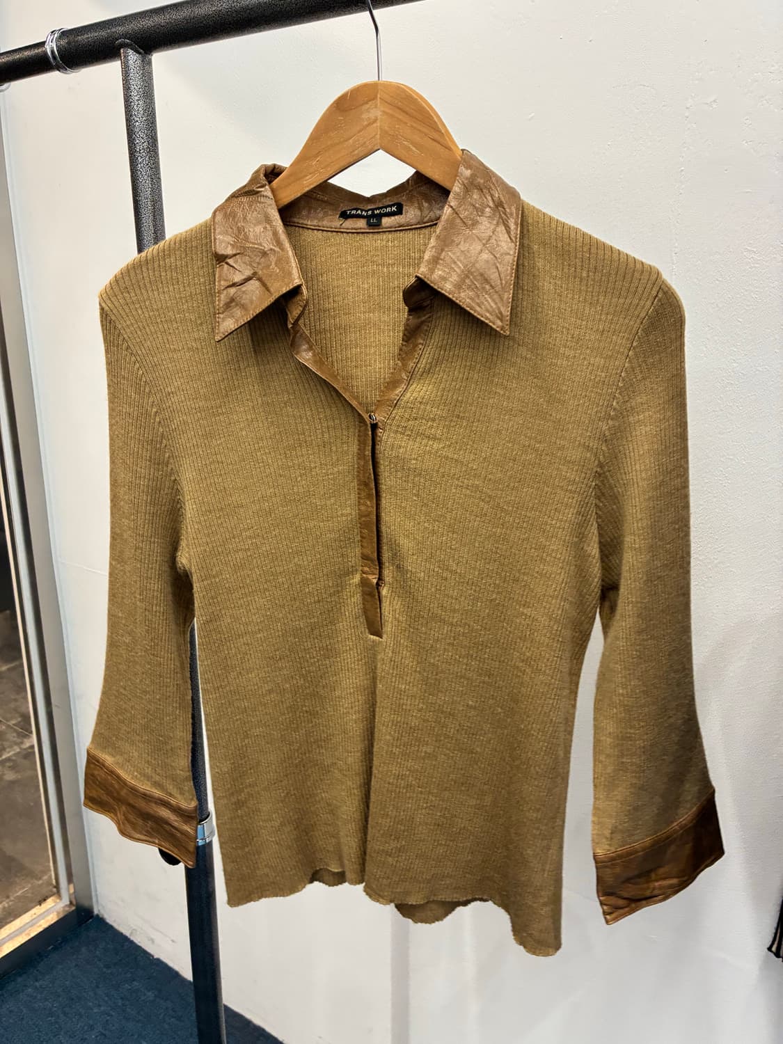 빈티지 카라 니트 상품이미지3